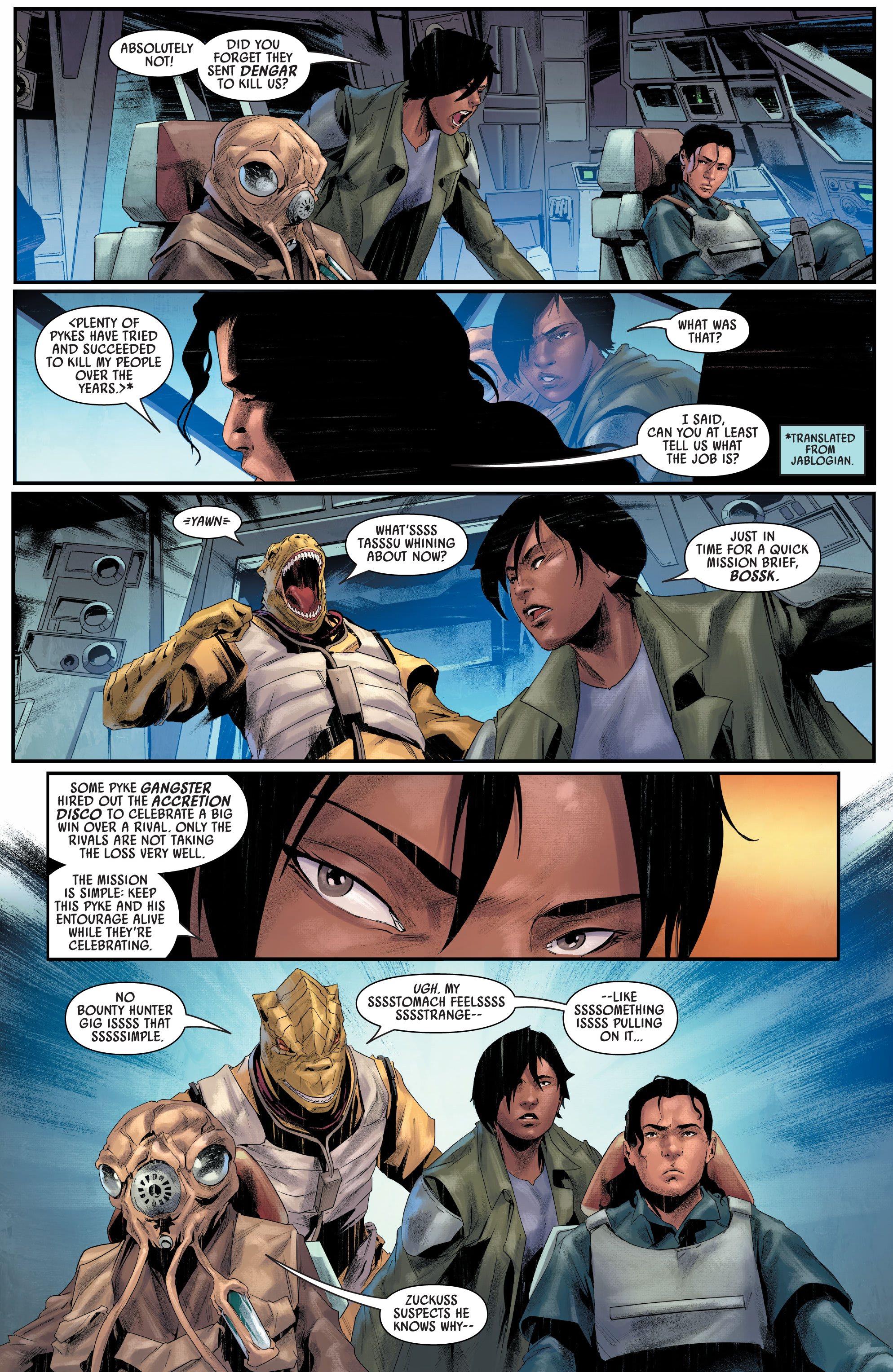 Read online Star Wars: Bounty Hunters comic -  Issue #27 - 7