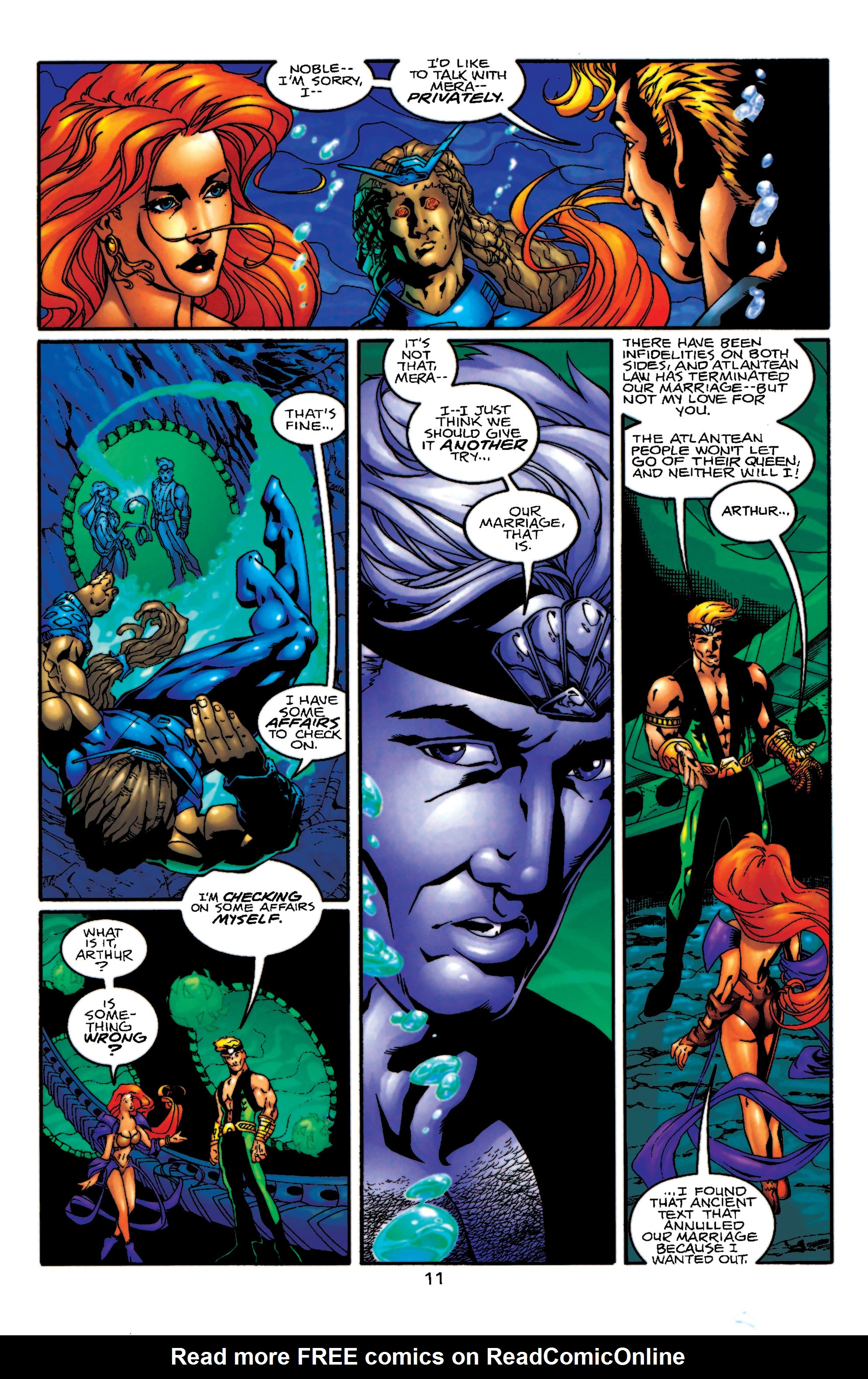Read online Aquaman (1994) comic -  Issue #55 - 12