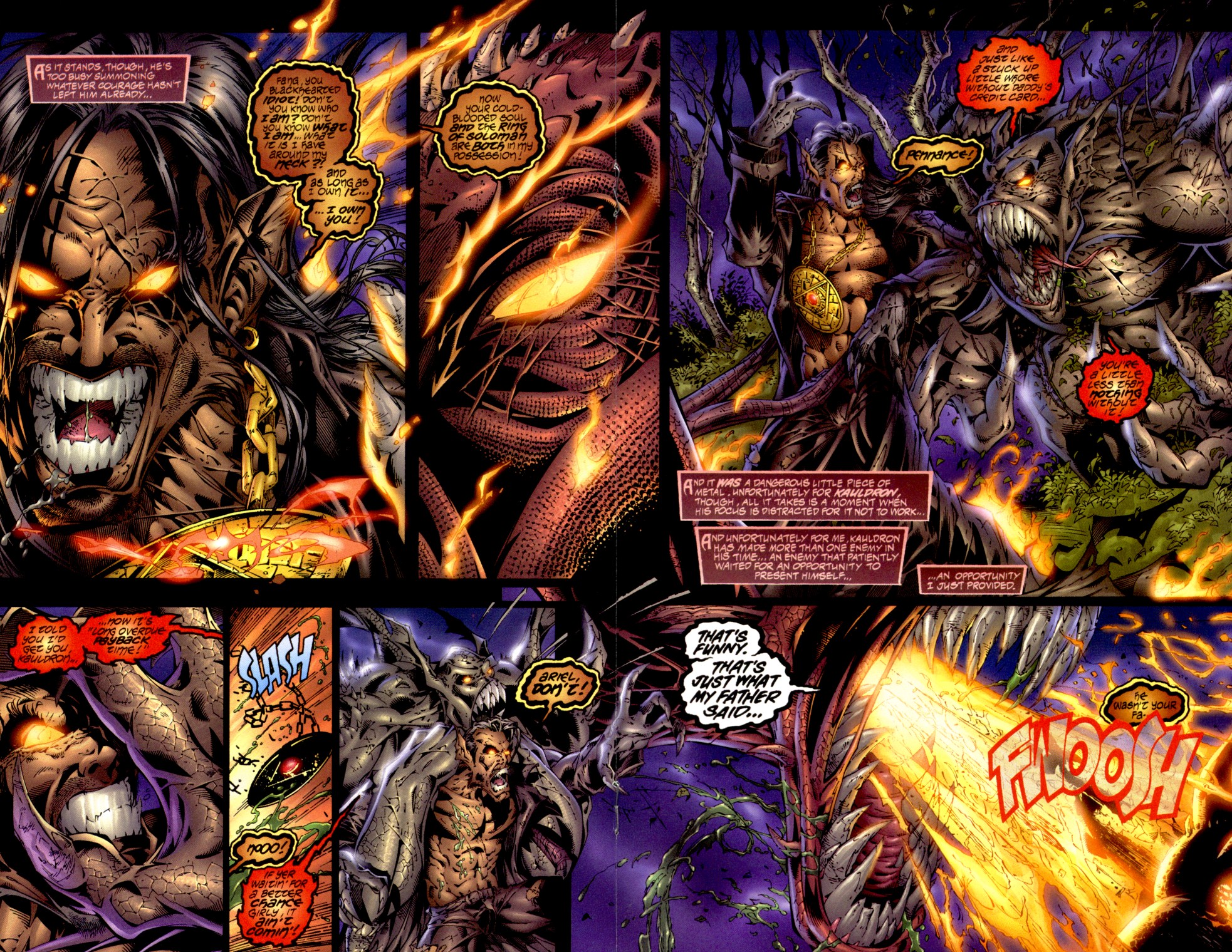 Read online Darkchylde comic -  Issue #5 - 13