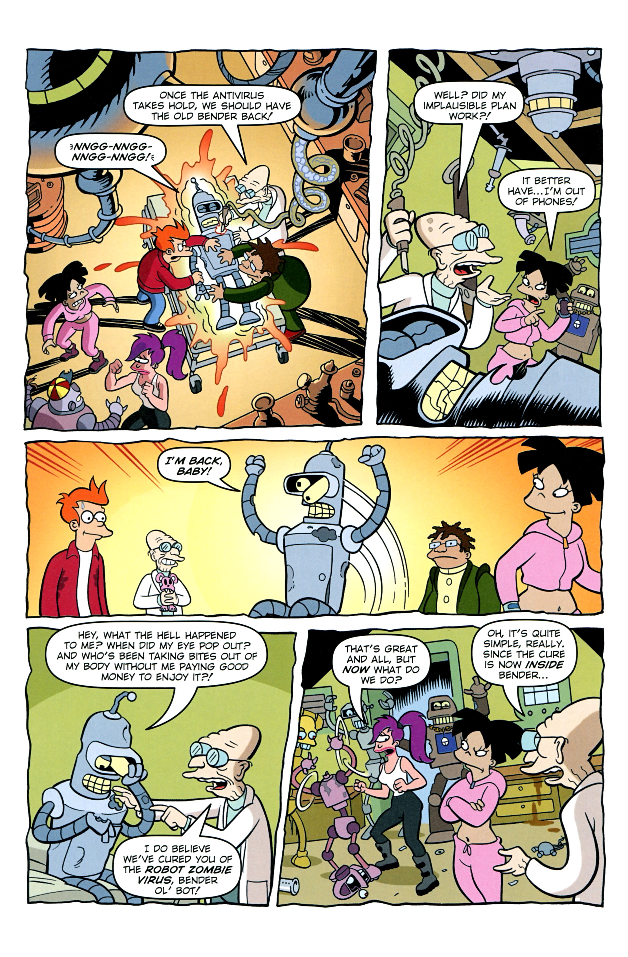 Read online Futurama Comics comic -  Issue #73 - 21
