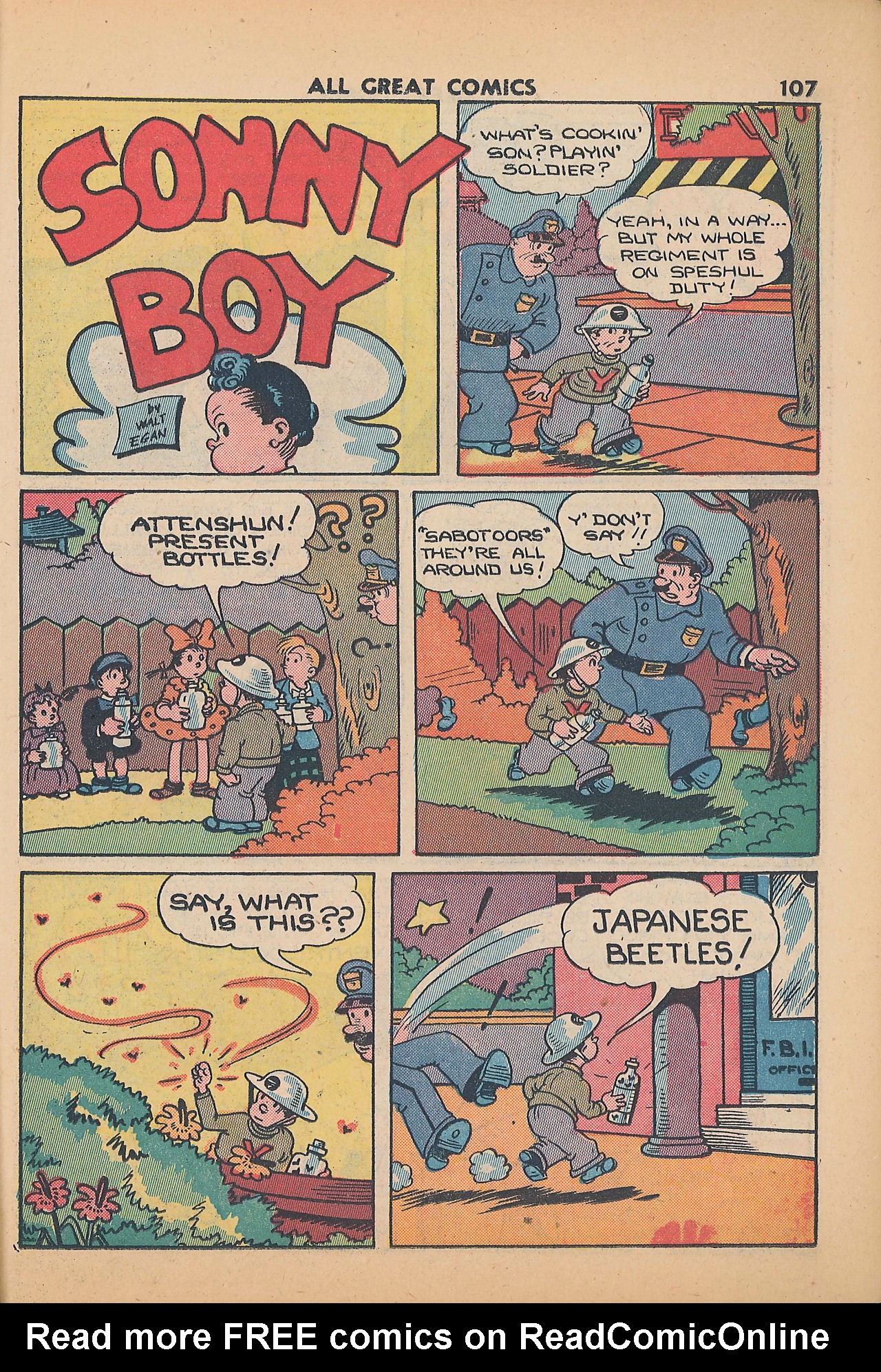 Read online Fox Comics Annual comic -  Issue # TPB 2 - 109
