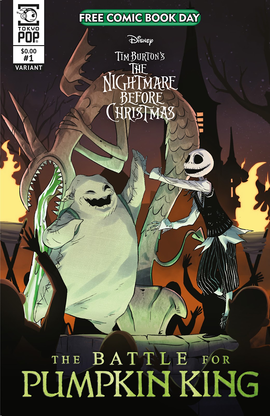 <{ $series->title }} issue Disney Tim Burtons The Nightmare Before Christmas - The Battle for Pumpkin King - Page 1