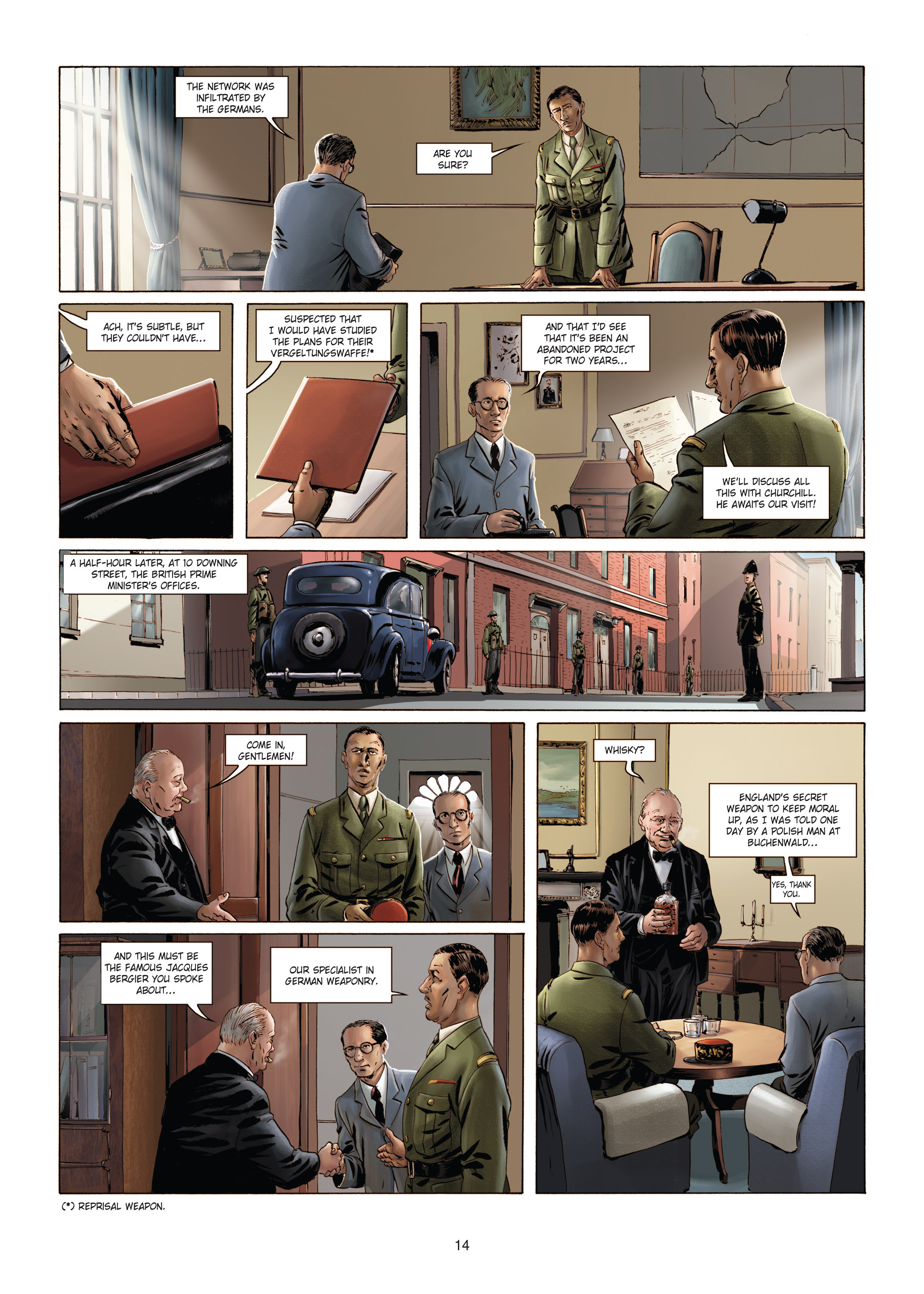 Read online Wunderwaffen comic -  Issue #1 - 13