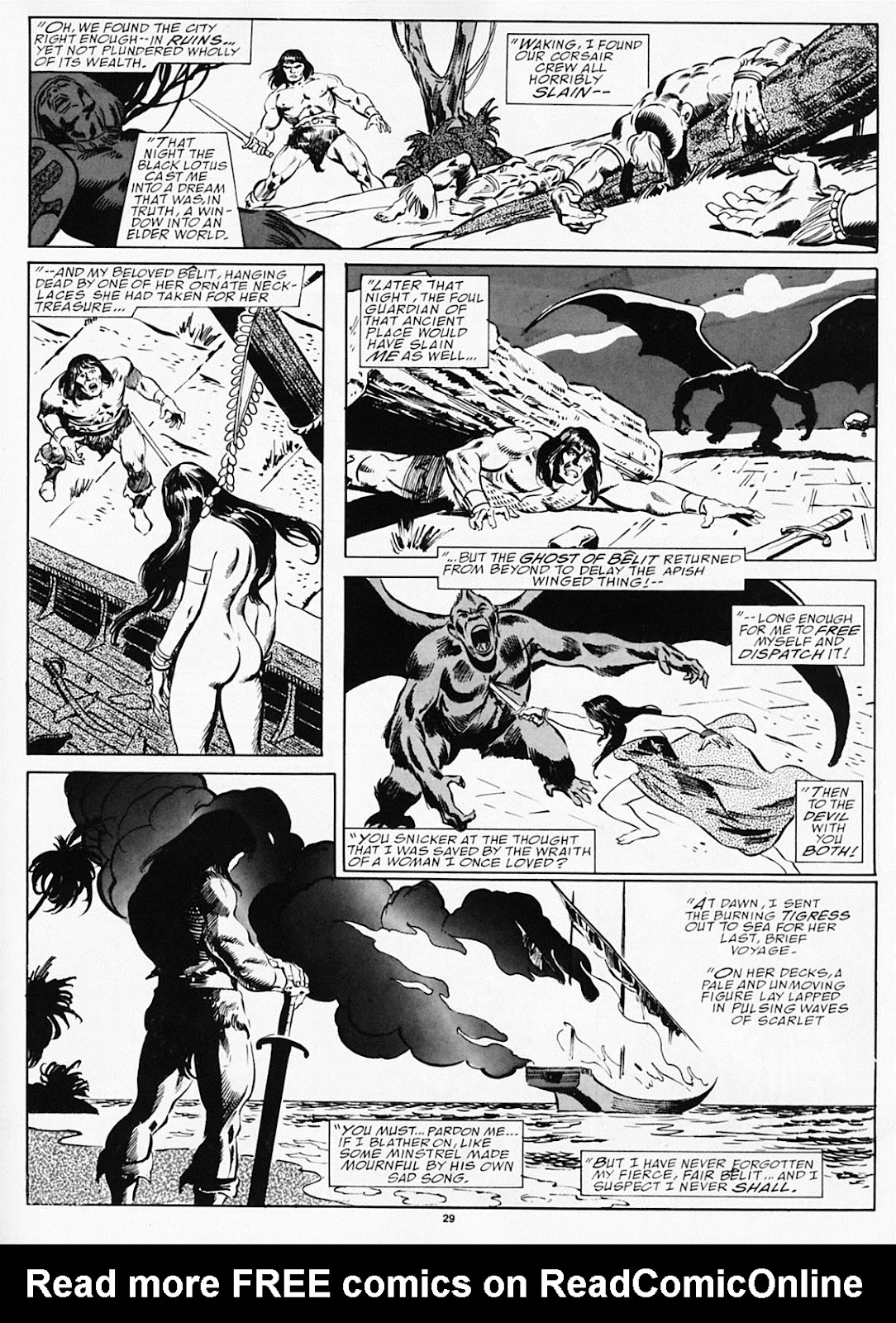 The Savage Sword Of Conan issue 190 - Page 31