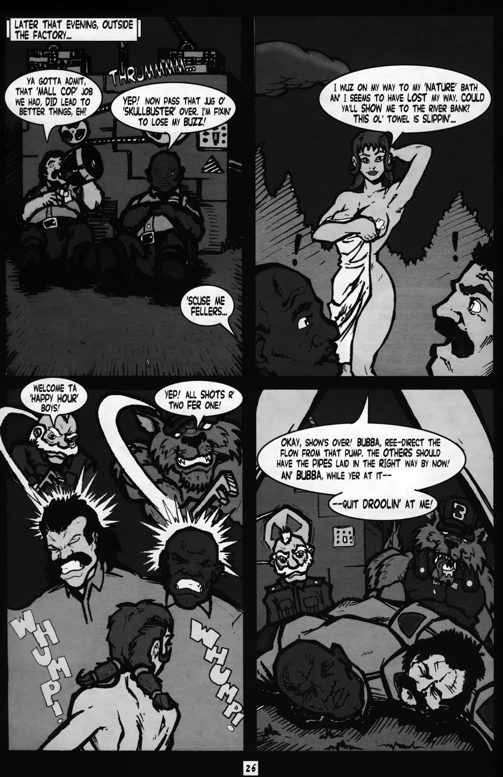 Read online Bubba the Redneck Werewolf comic -  Issue #3 - 28