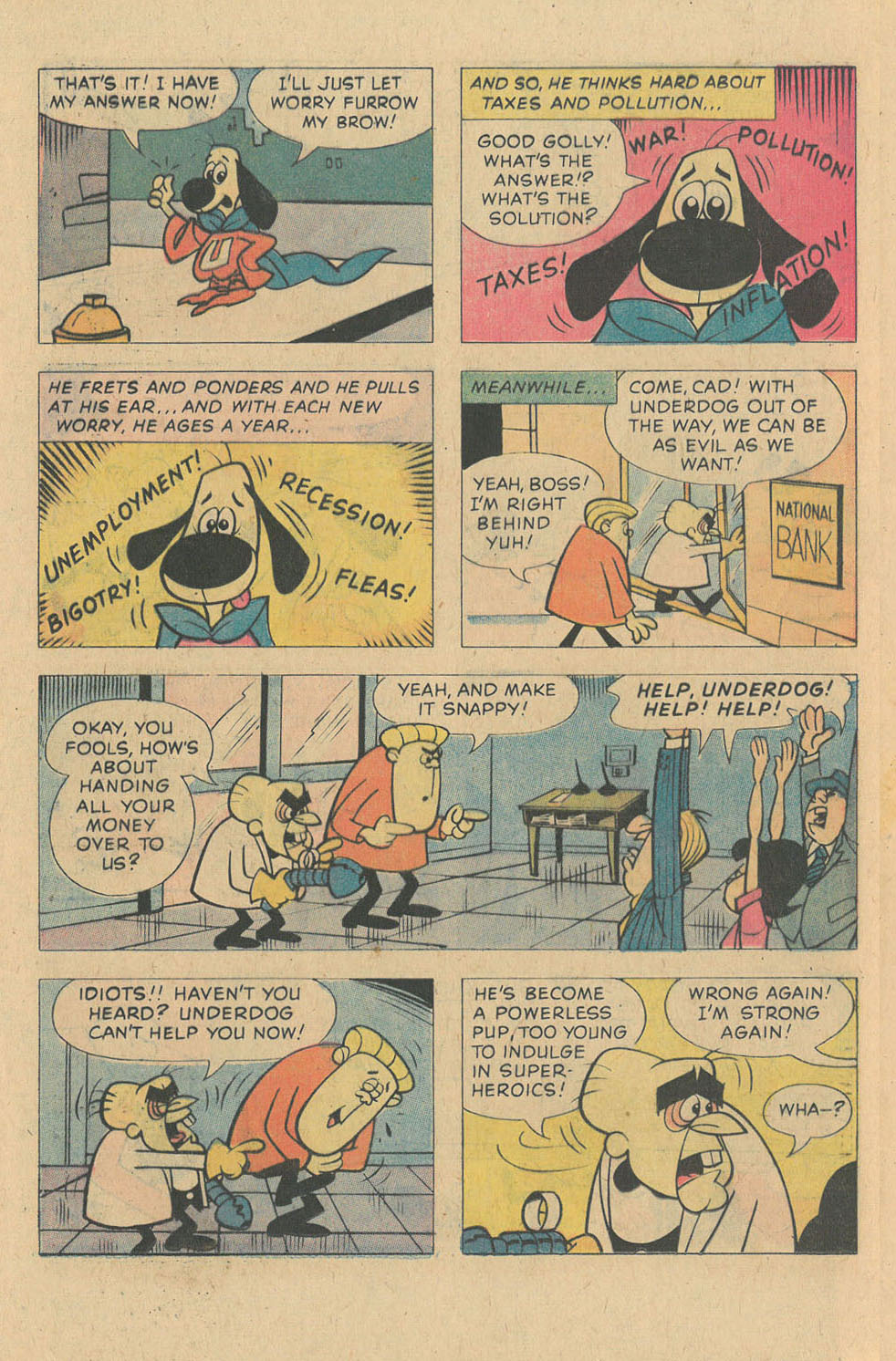 Read online Underdog (1975) comic -  Issue #9 - 24