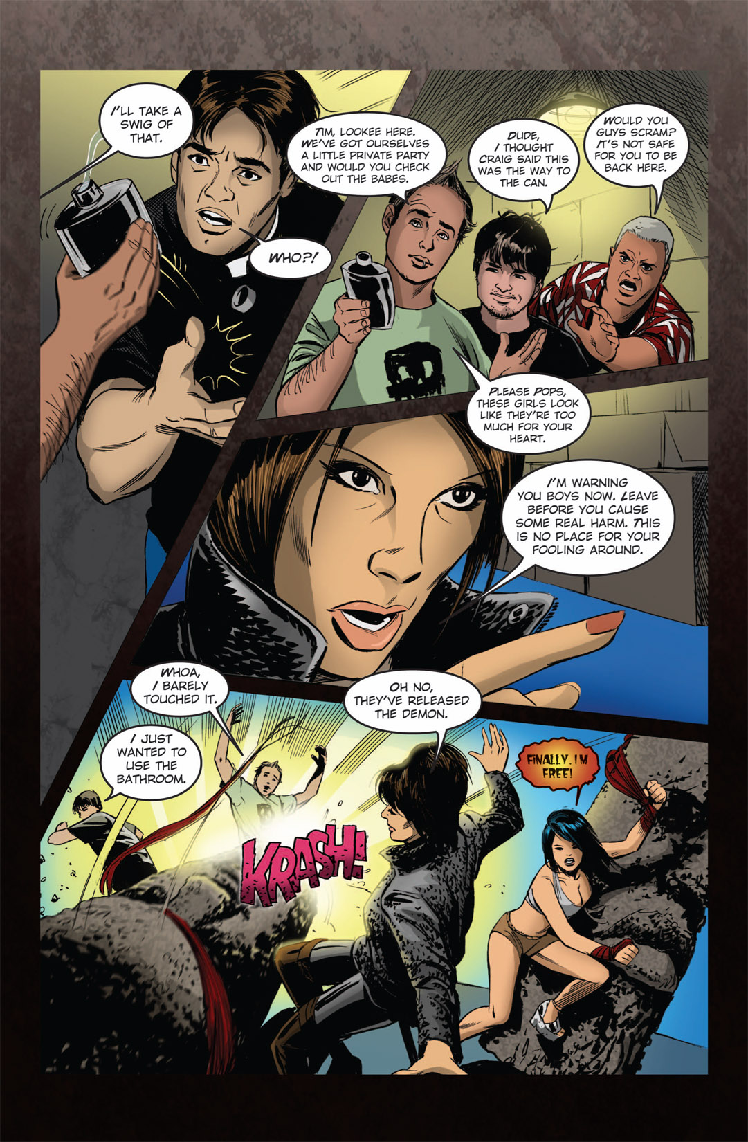 Read online Arcana Studio Presents Arcana Team  Up comic -  Issue # TPB (Part 1) - 50