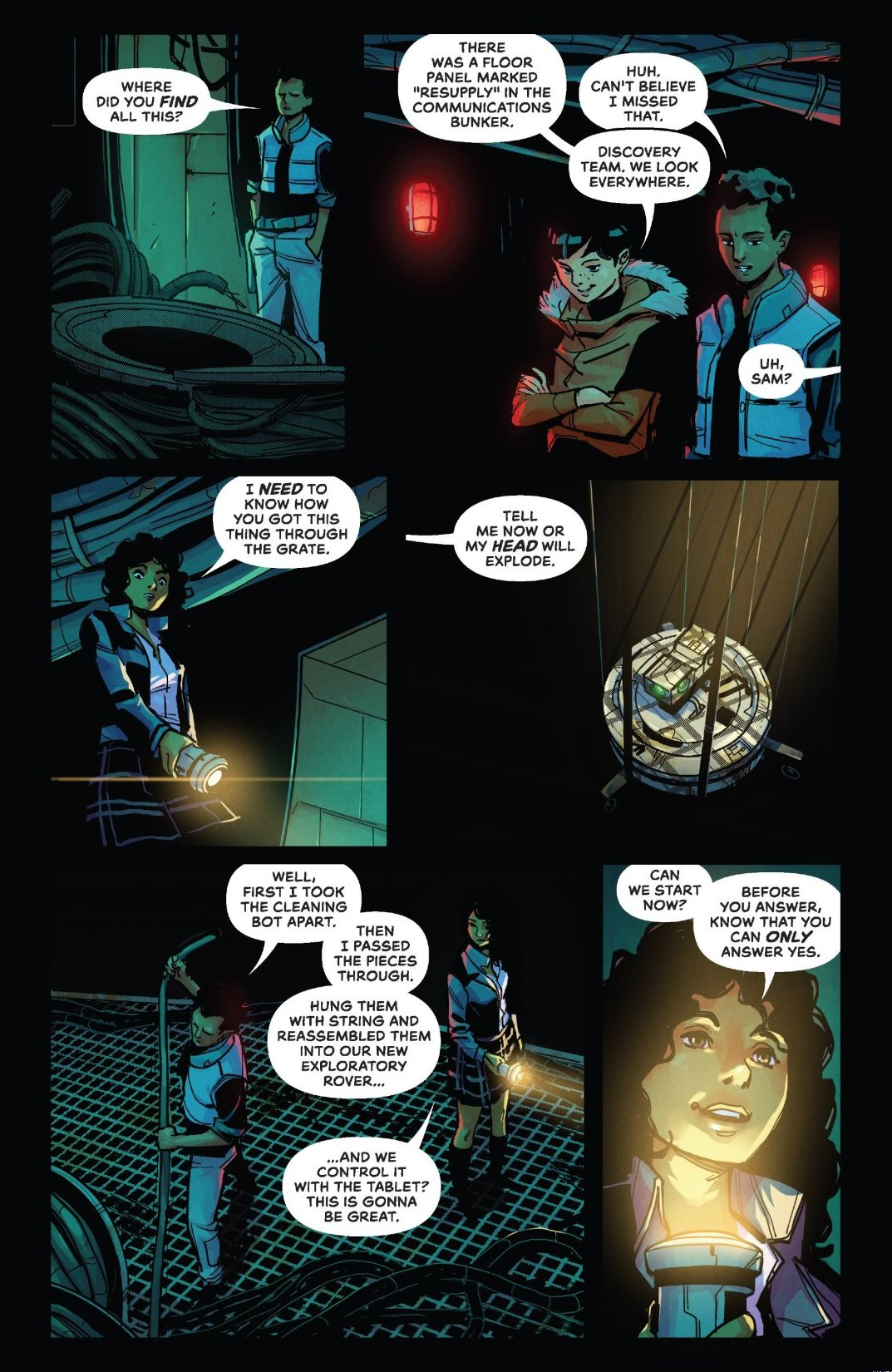 Read online Outpost Zero comic -  Issue #7 - 11