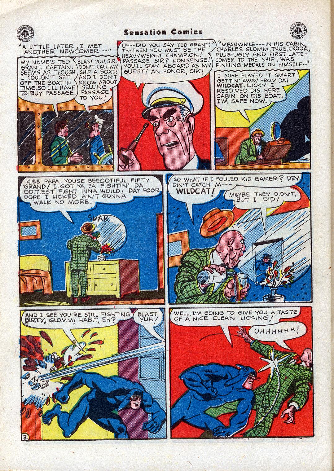 Read online Sensation (Mystery) Comics comic -  Issue #44 - 44