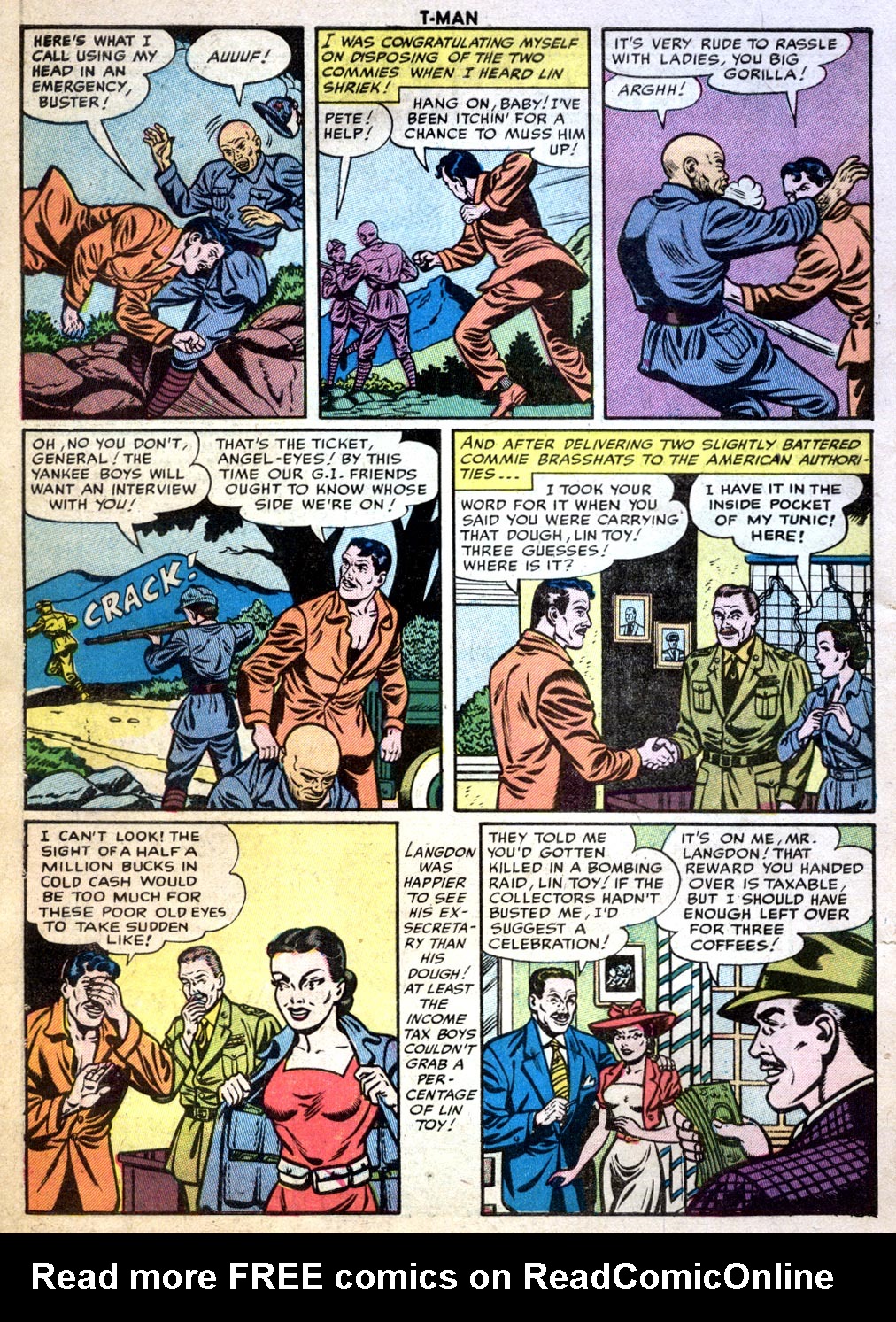 Read online T-Man: World Wide Trouble Shooter comic -  Issue #33 - 10