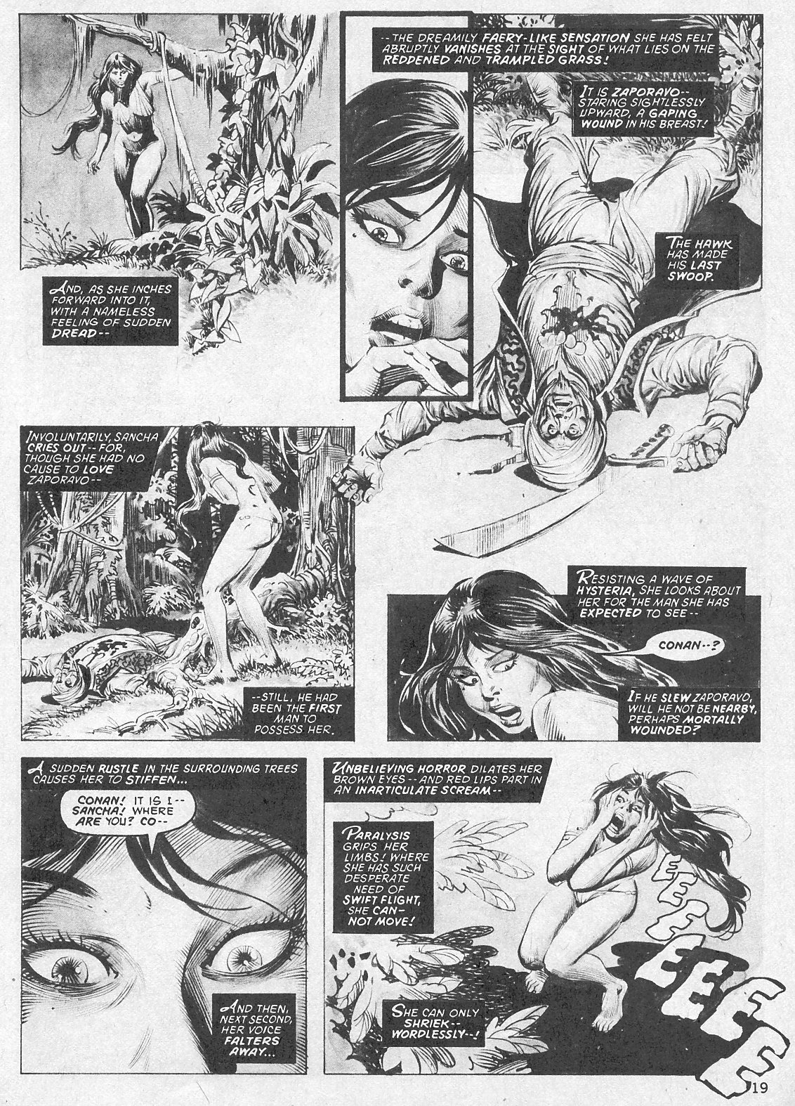 Read online The Savage Sword Of Conan comic -  Issue #22 - 19