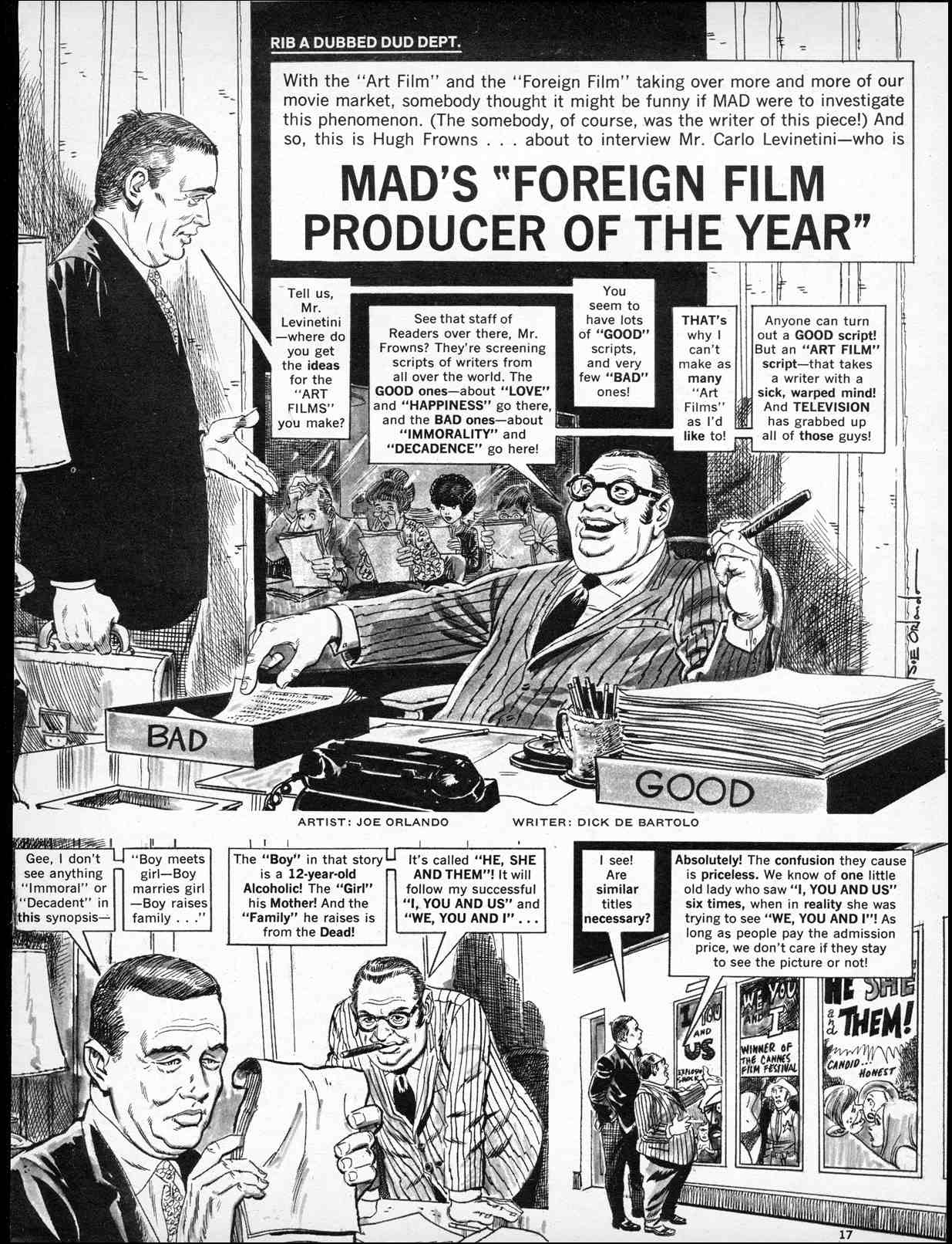 Read online MAD comic -  Issue #128 - 19
