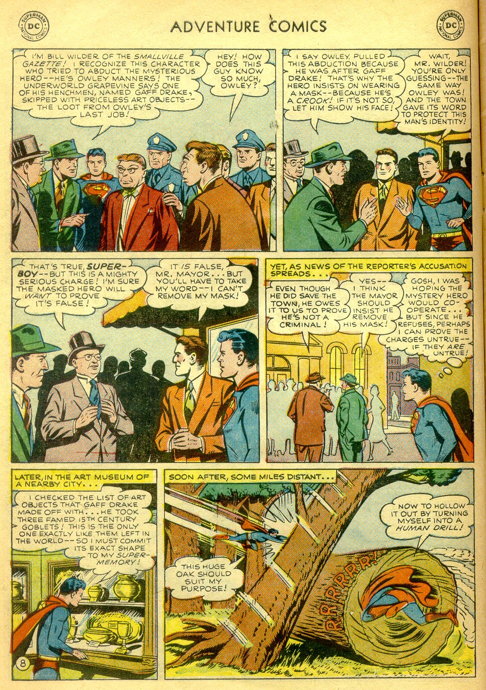 Read online Adventure Comics (1938) comic -  Issue #181 - 9