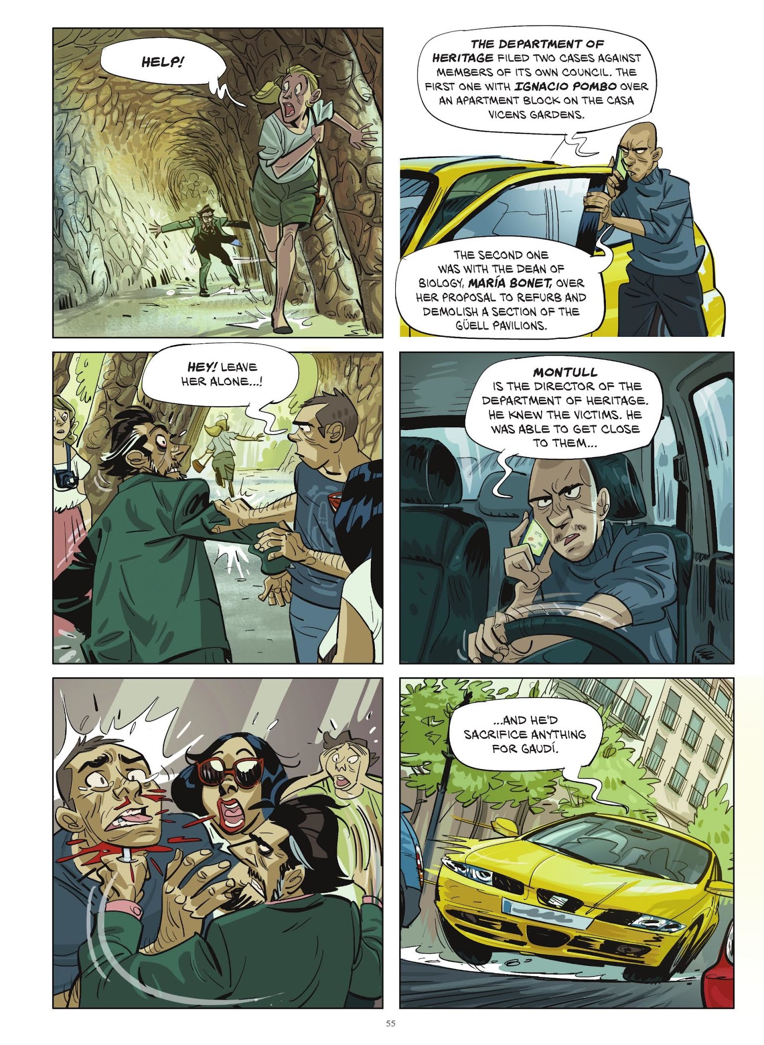 Read online The Ghost of Gaudi comic -  Issue # TPB - 55