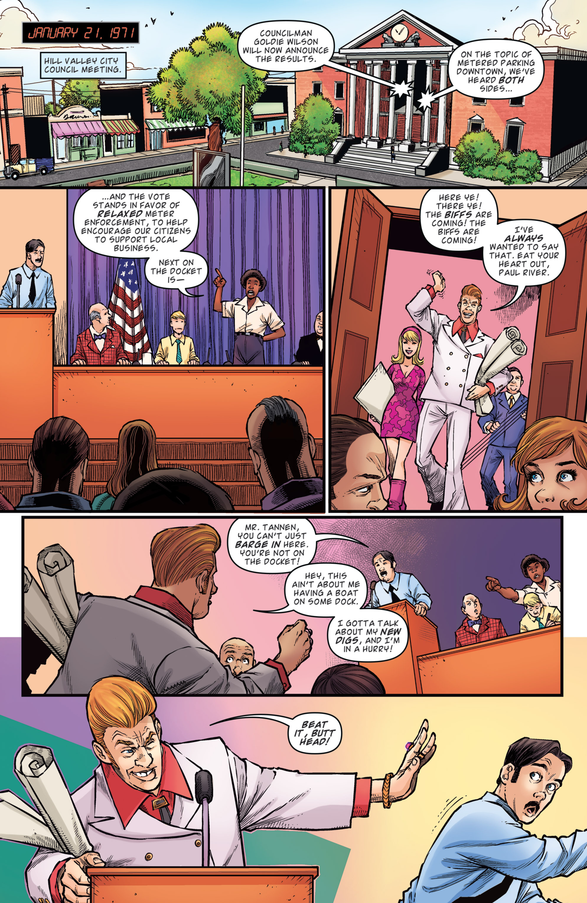 Read online Back to the Future: Biff to the Future comic -  Issue #3 - 4
