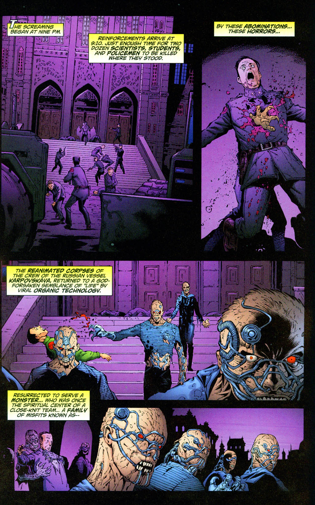 Read online JLA/Cyberforce comic -  Issue # Full - 9