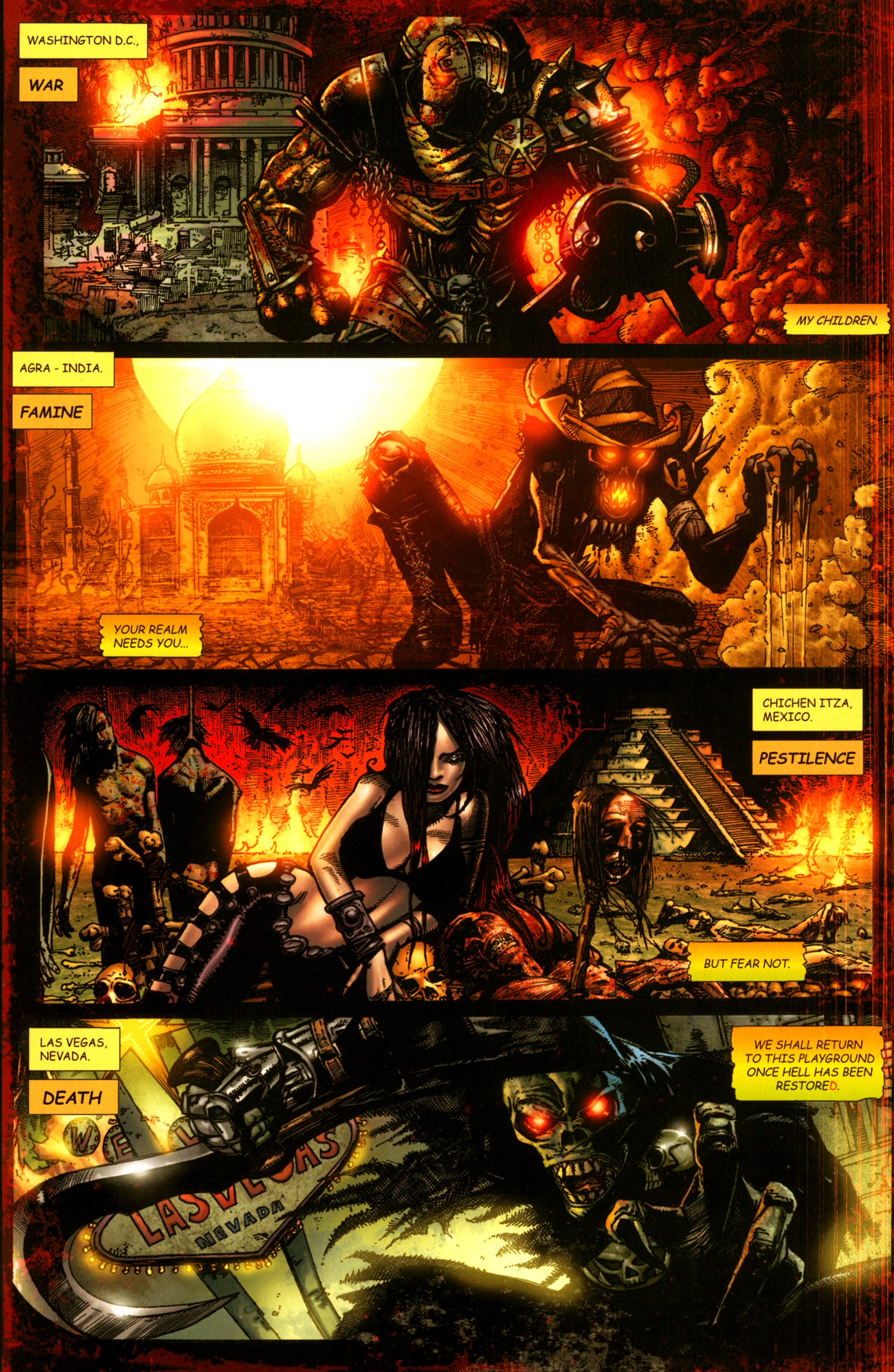 Read online The Four Horsemen of the Apocalypse comic -  Issue #3 - 29