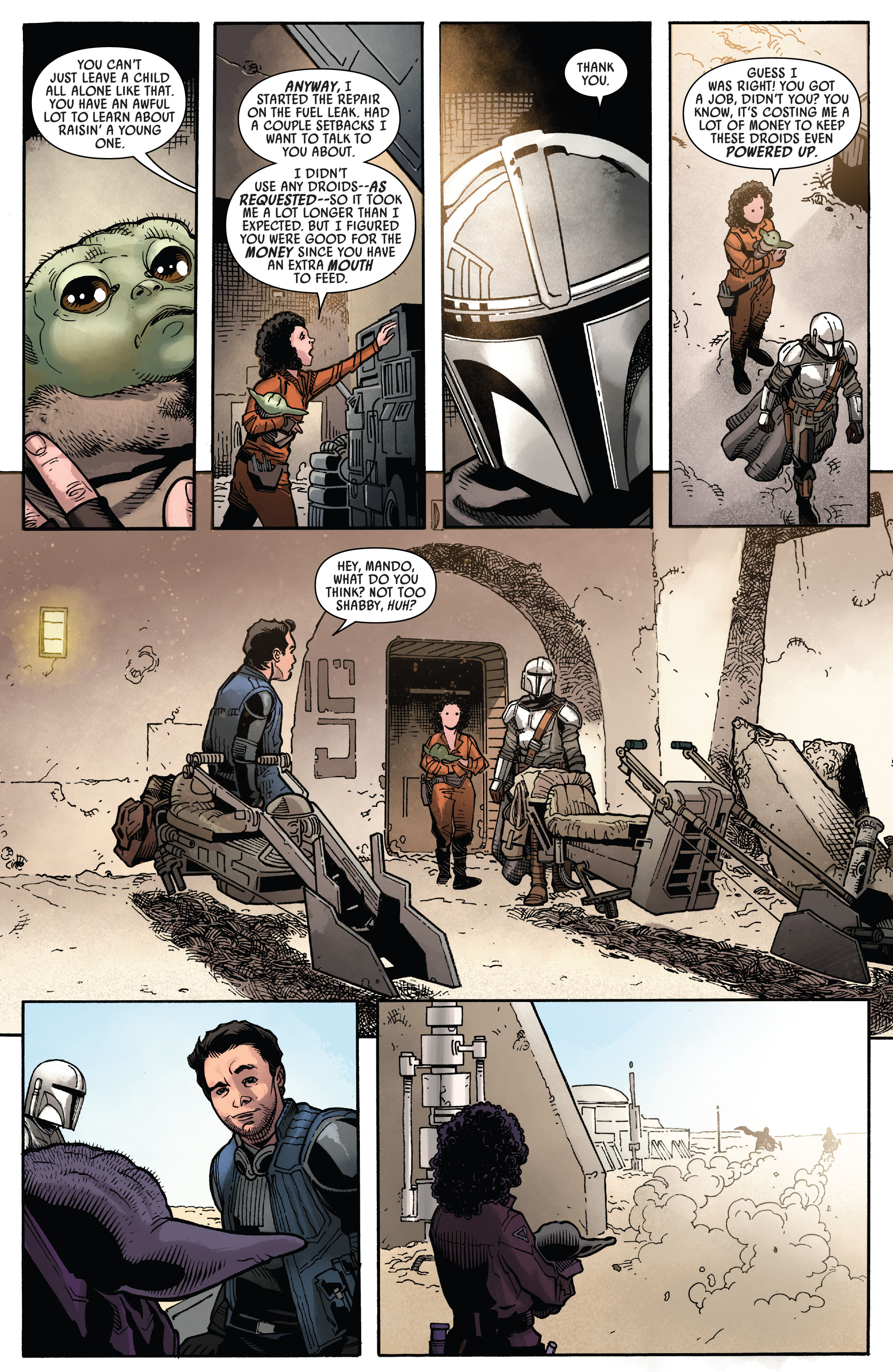Read online Star Wars: The Mandalorian comic -  Issue #5 - 13