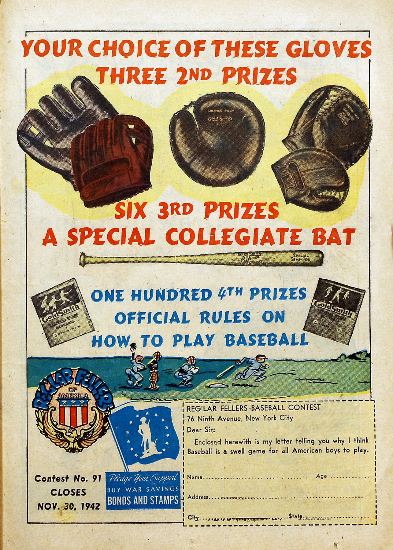 Read online Reg'lar Fellers Heroic Comics comic -  Issue #15 - 37