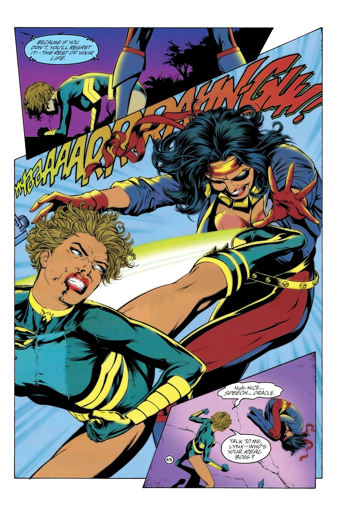 Read online Black Canary/Oracle: Birds of Prey comic -  Issue # Full - 45