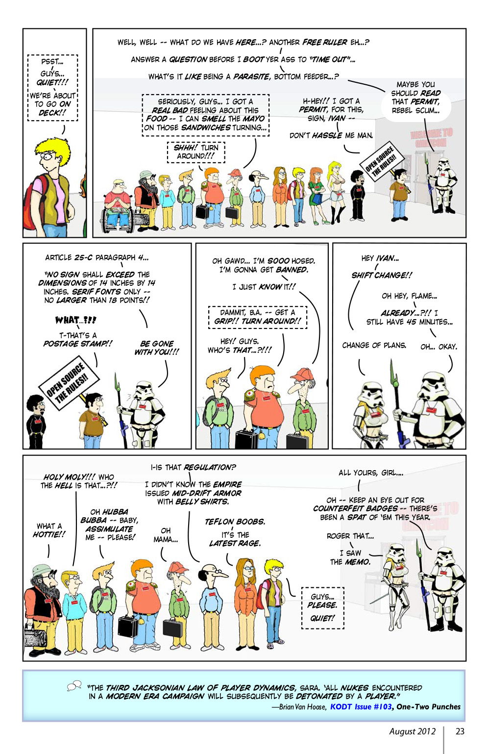 Read online Knights of the Dinner Table comic -  Issue #190 - 25