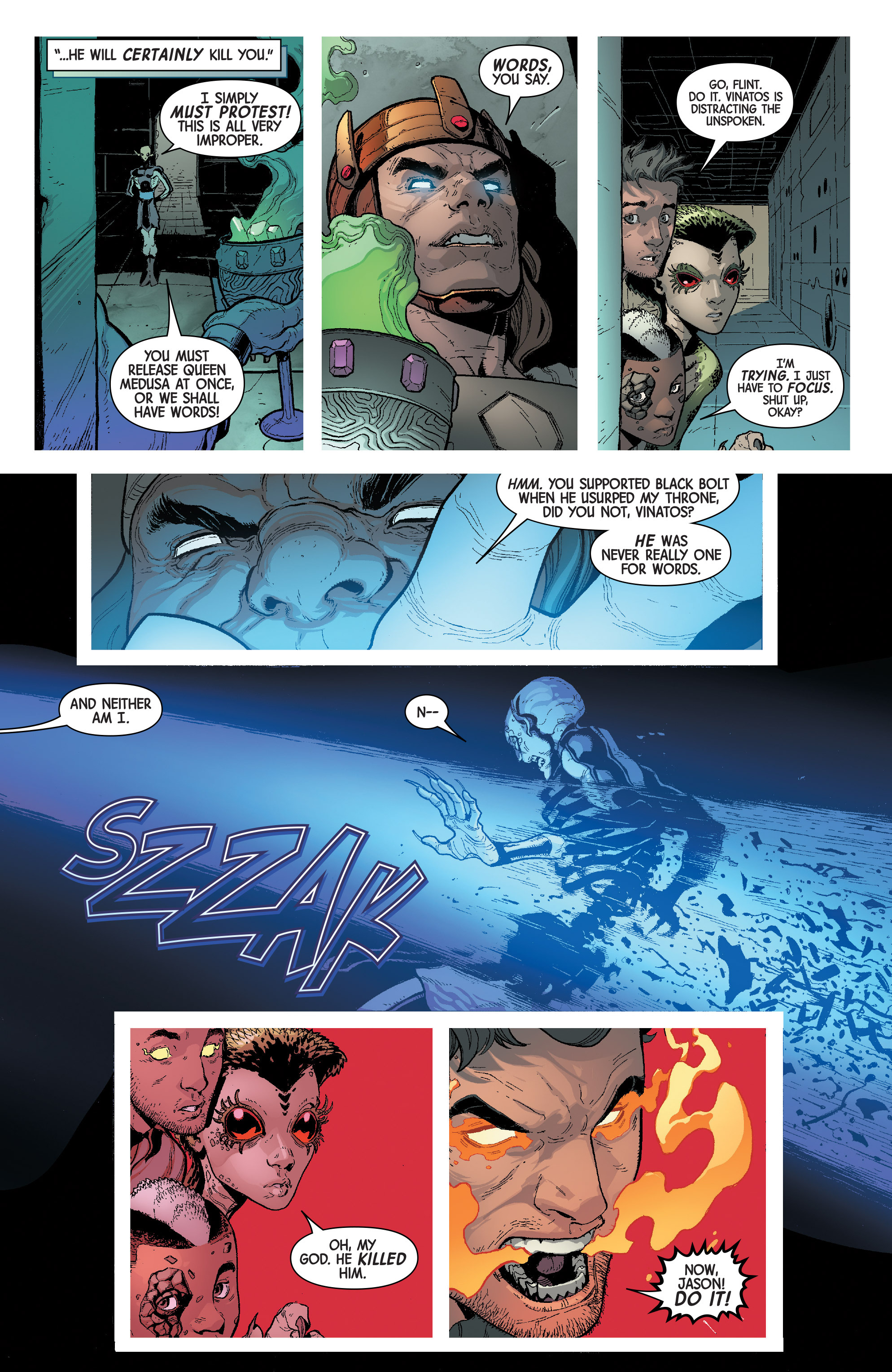 Read online Inhuman (2014) comic -  Issue #6 - 16
