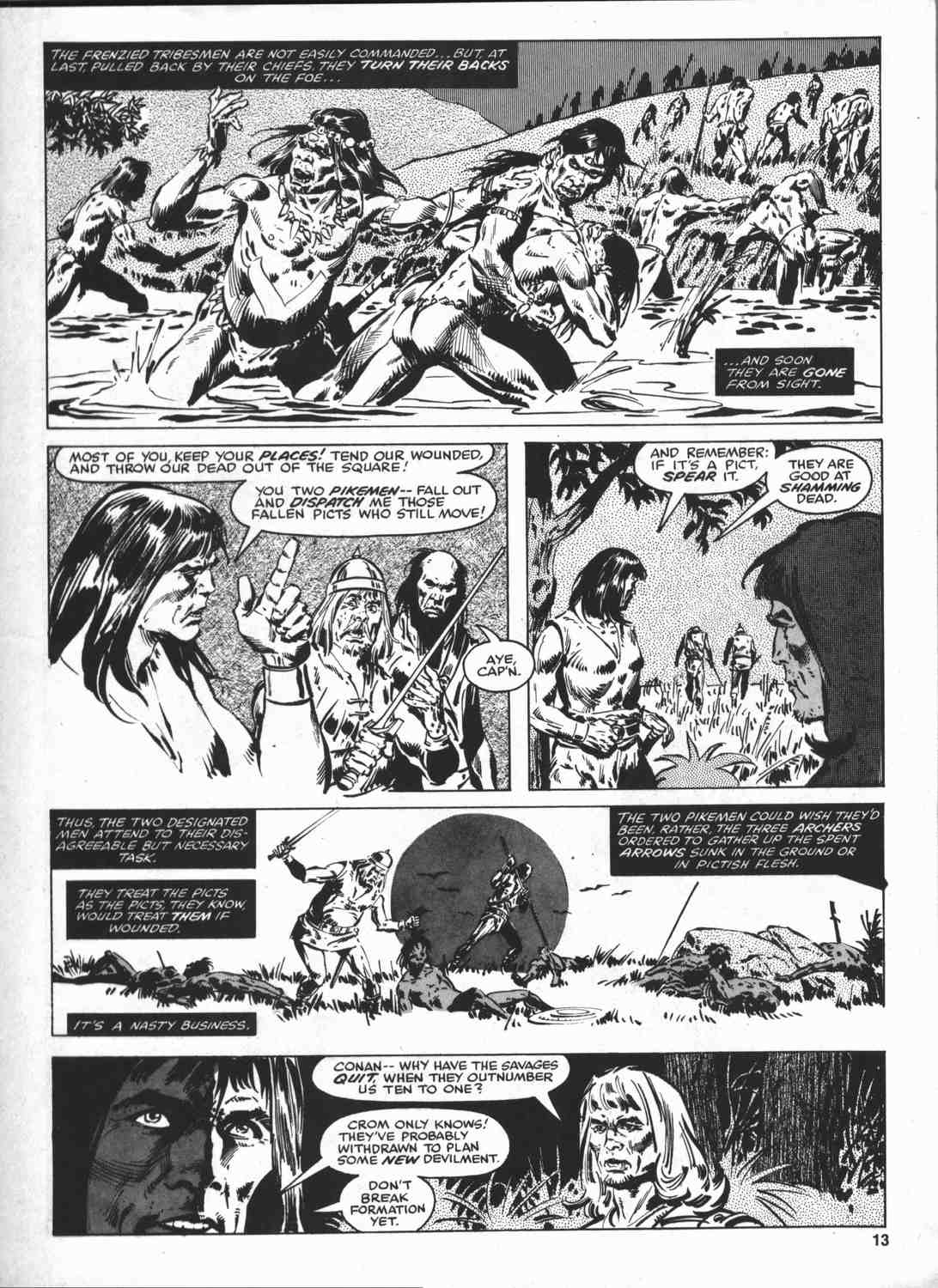 Read online The Savage Sword Of Conan comic -  Issue #46 - 12