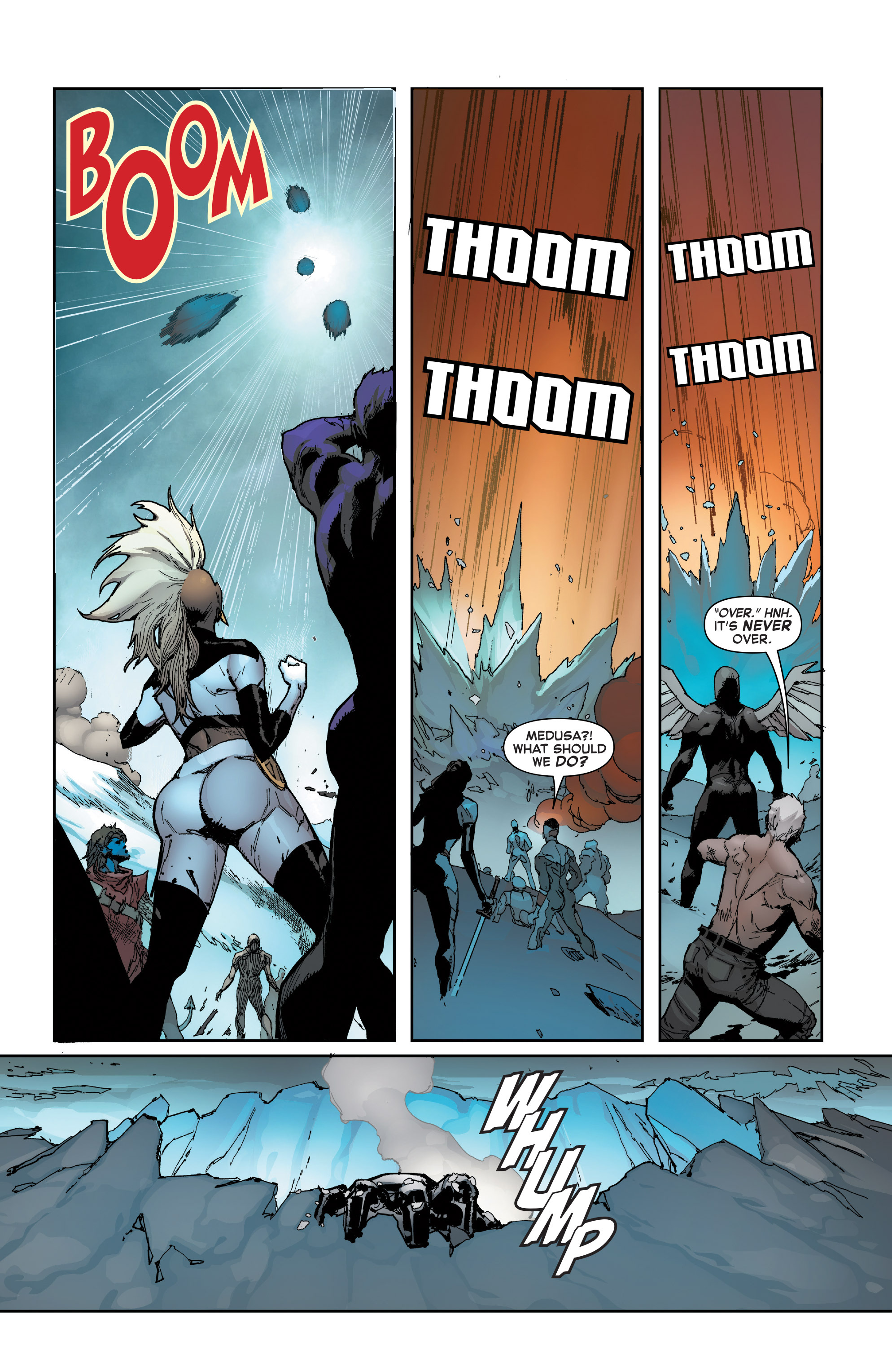 Read online Inhumans Vs. X-Men comic -  Issue #6 - 17