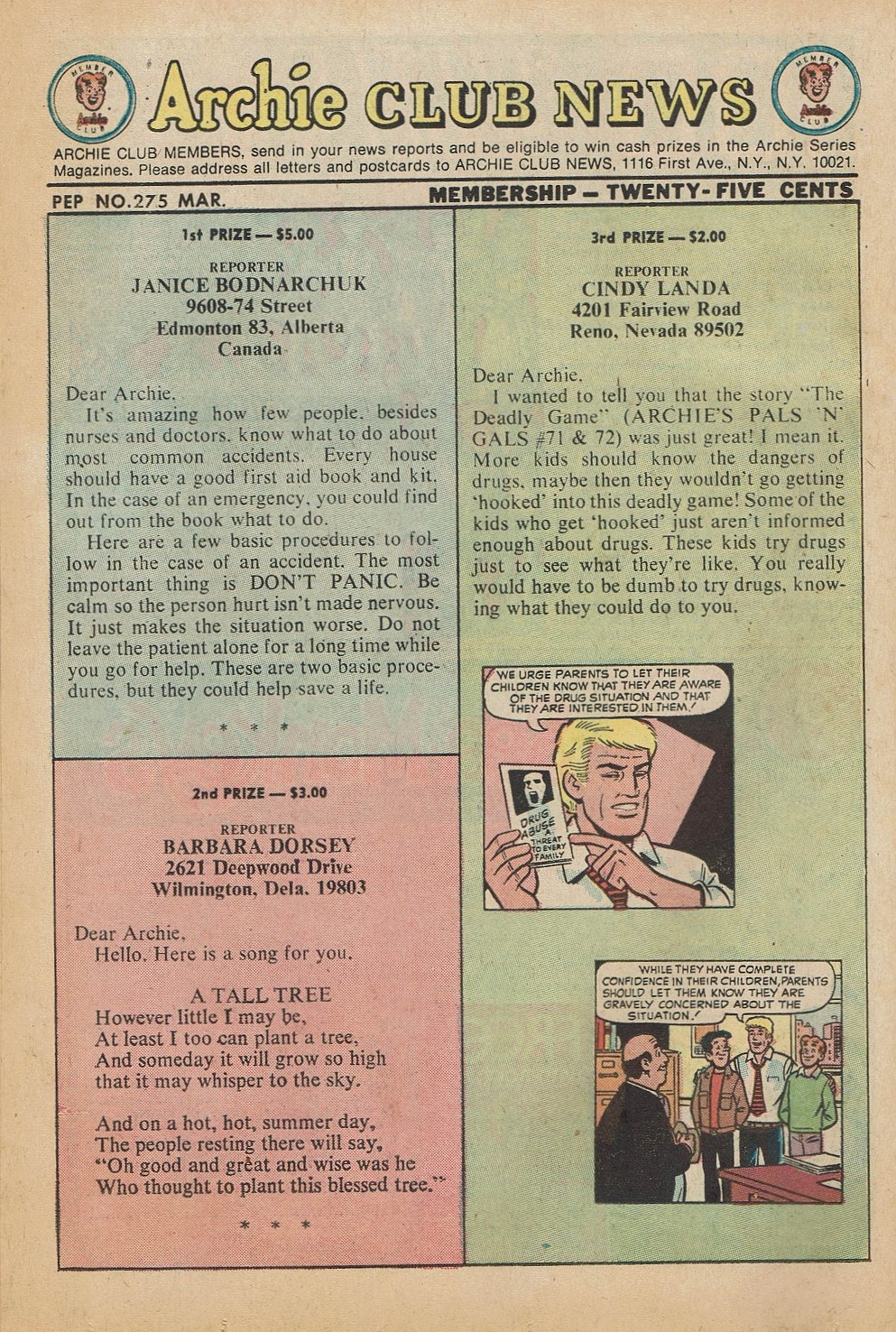 Read online Pep Comics comic -  Issue #275 - 25