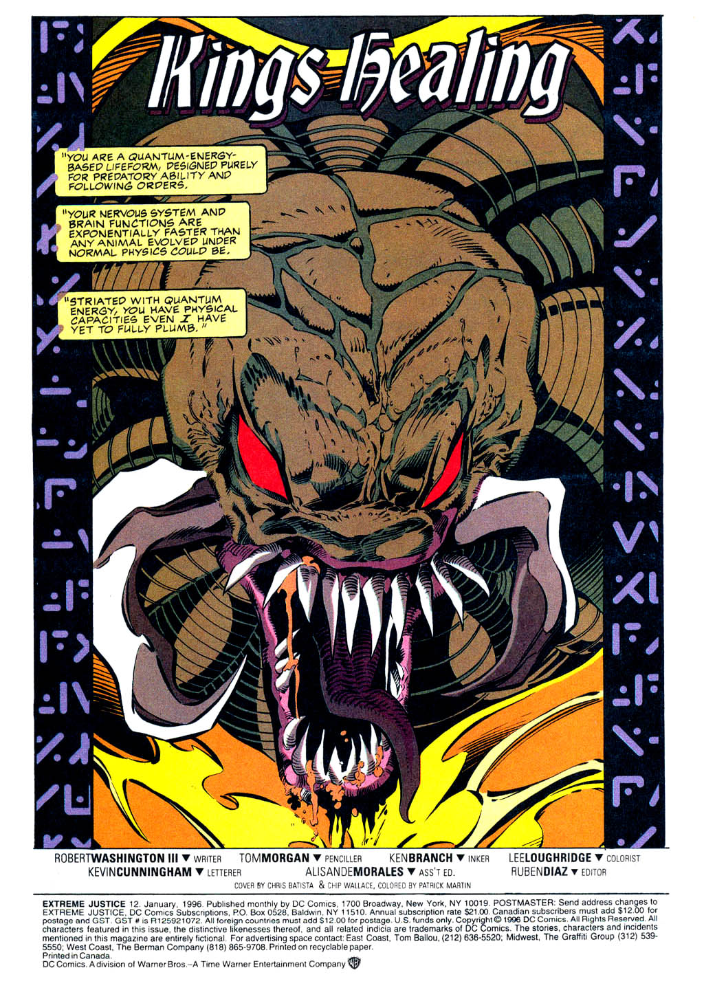 Read online Extreme Justice comic -  Issue #12 - 2