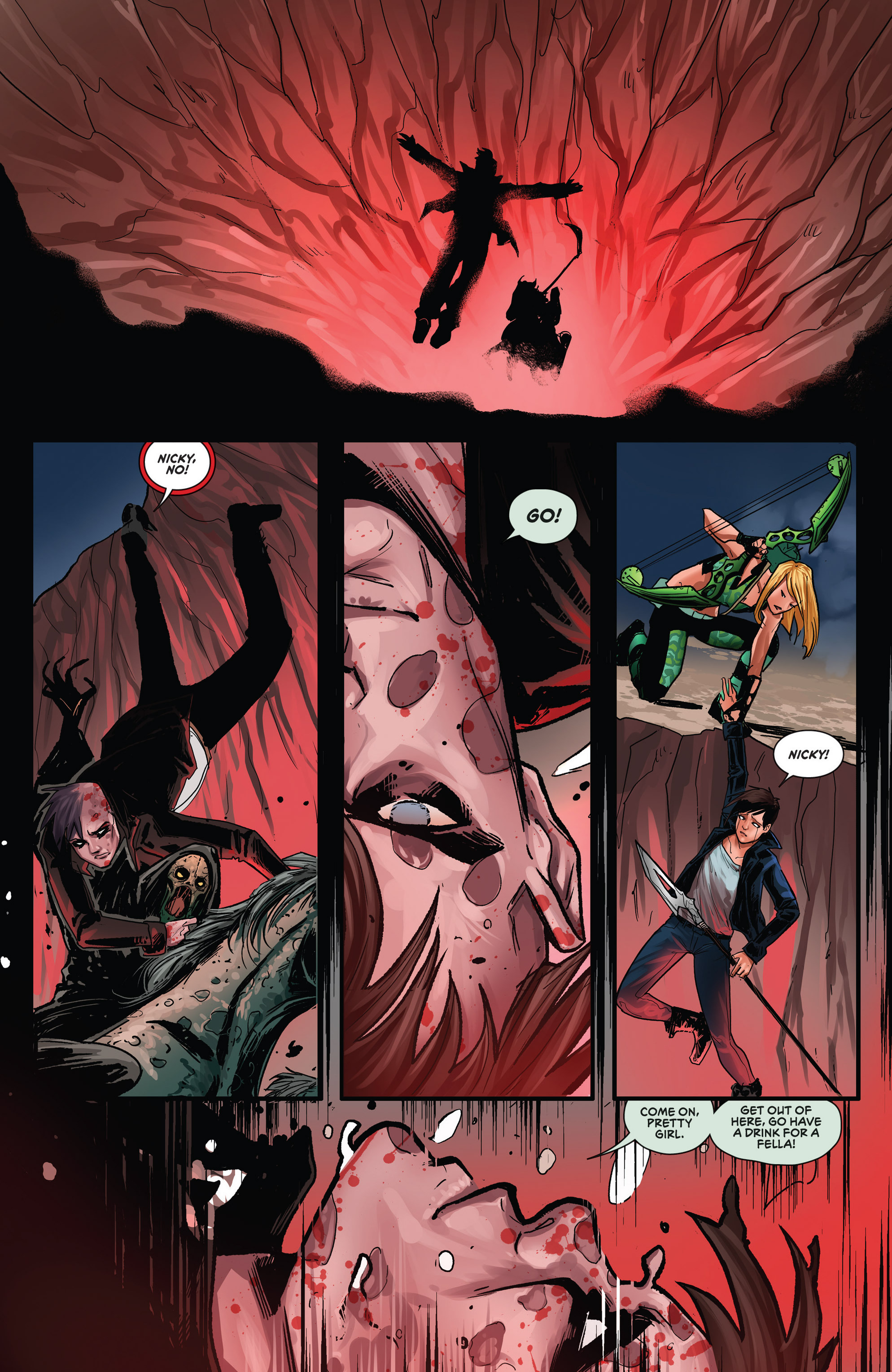 Read online Grimm Fairy Tales presents Robyn Hood (2014) comic -  Issue #20 - 37