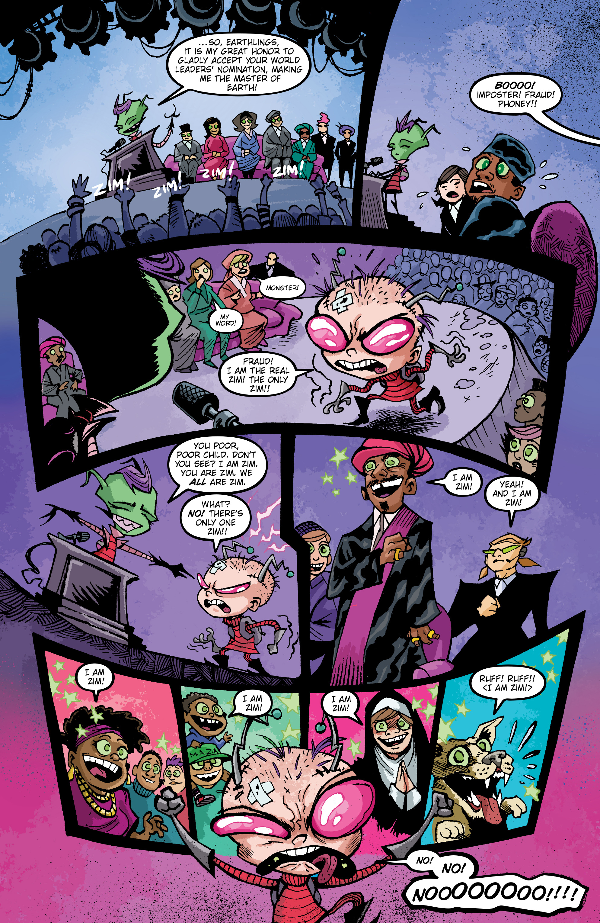 Read online Invader Zim comic -  Issue # _TPB 5 - 124
