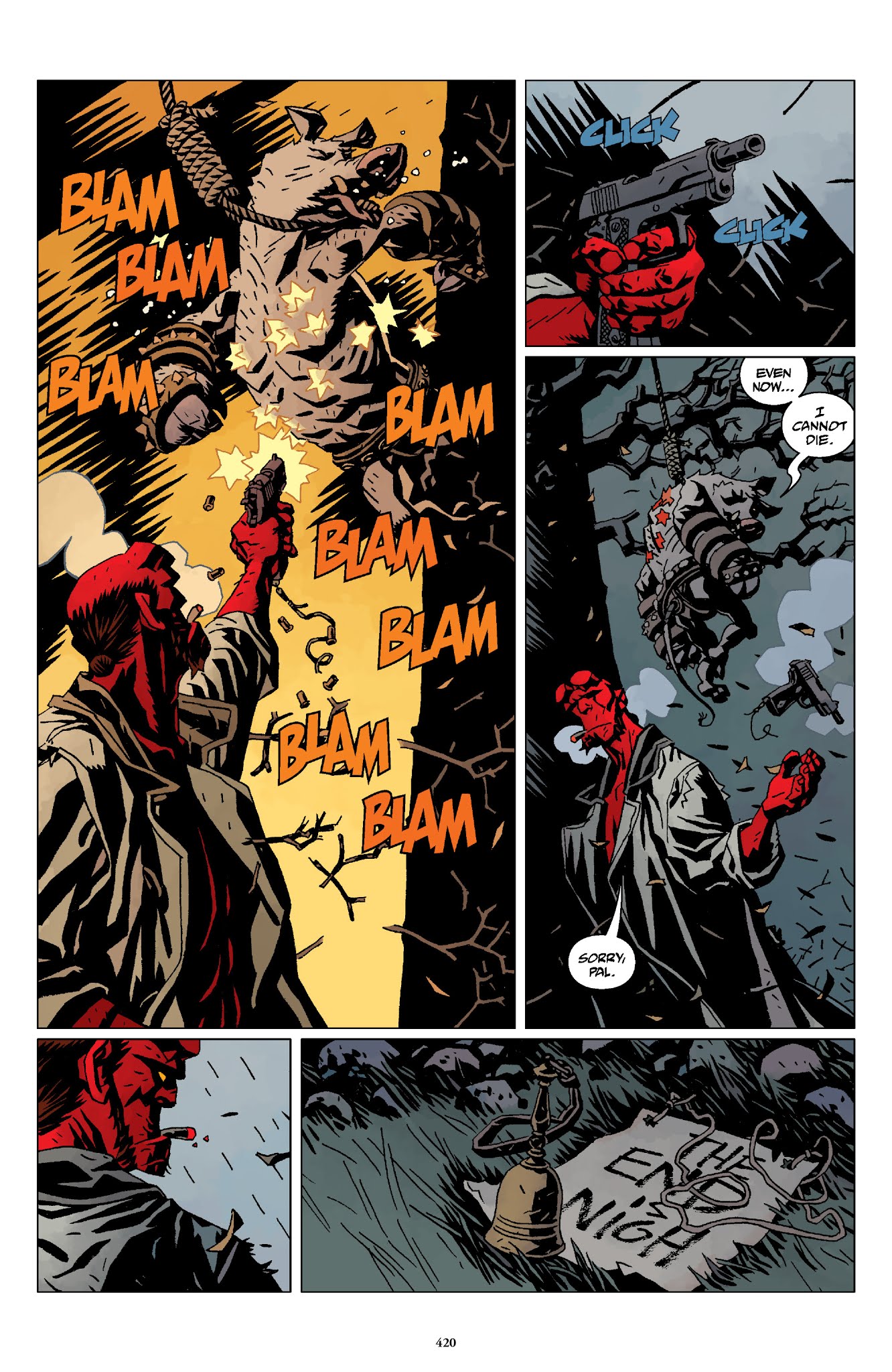 Read online Hellboy Omnibus comic -  Issue # TPB 3 (Part 5) - 21