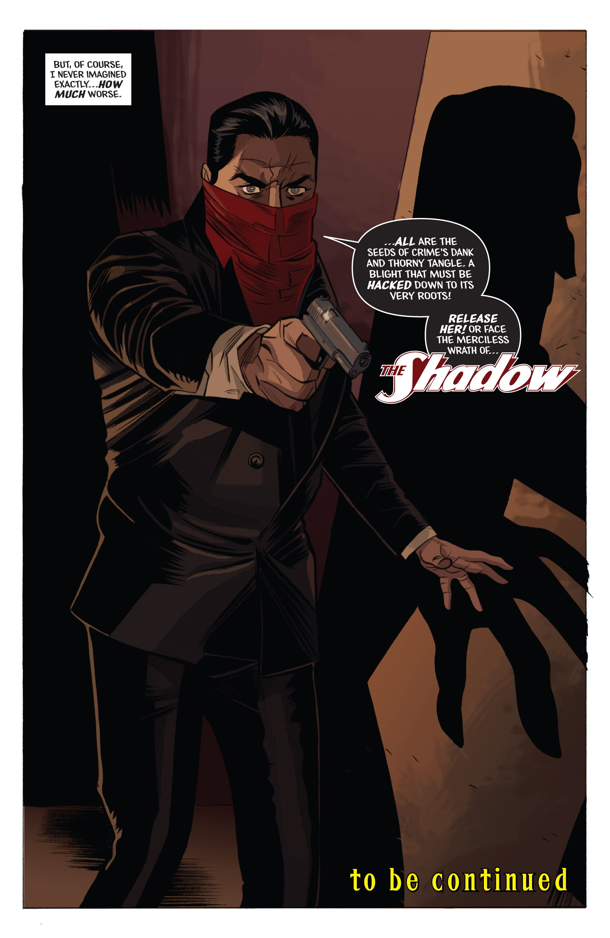 Read online The Shadow: Year One comic -  Issue #1 - 27