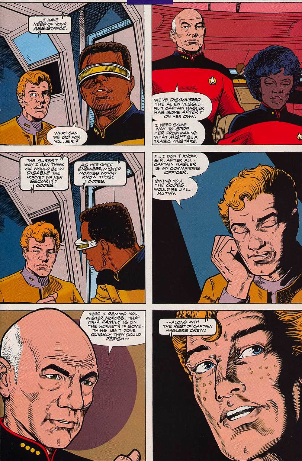 Read online Star Trek: The Next Generation (1989) comic -  Issue #77 - 19