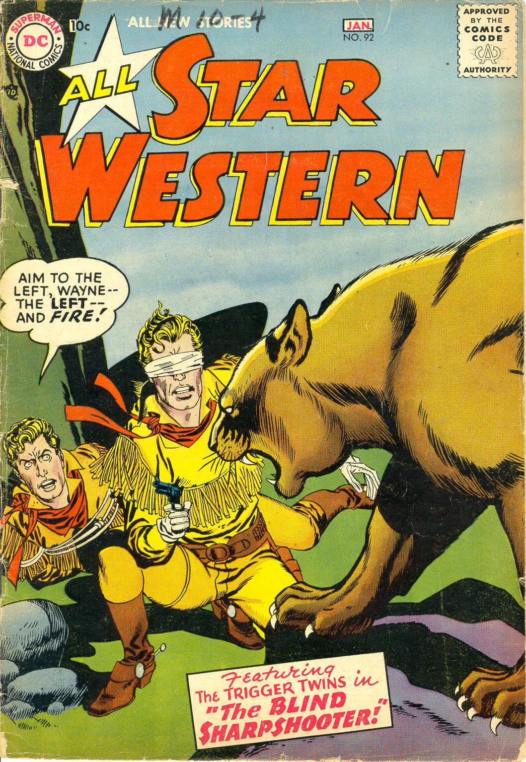 Read online All-Star Western (1951) comic -  Issue #92 - 1