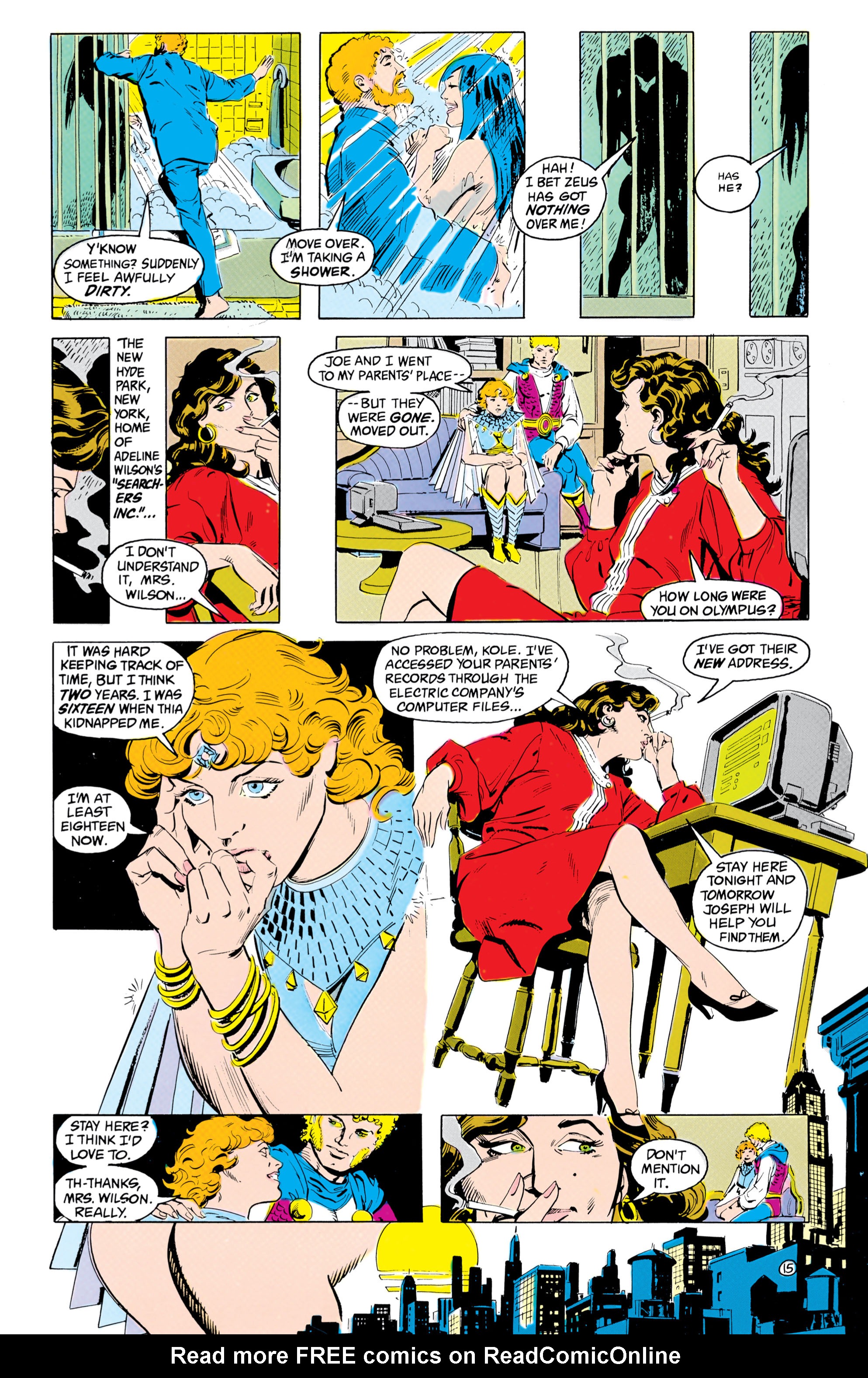Read online The New Teen Titans (1984) comic -  Issue #10 - 16