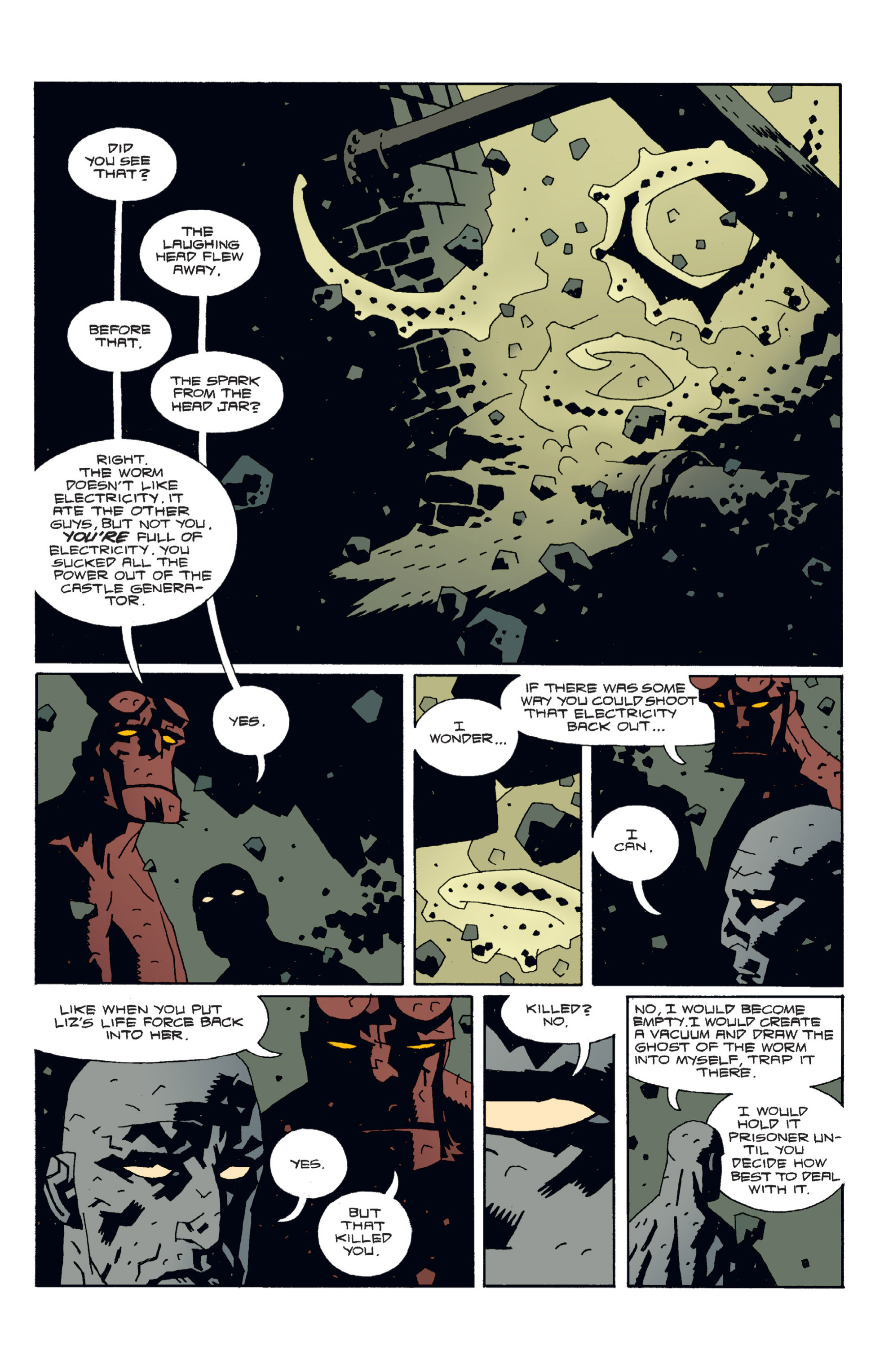 Read online Hellboy comic -  Issue #5 - 116