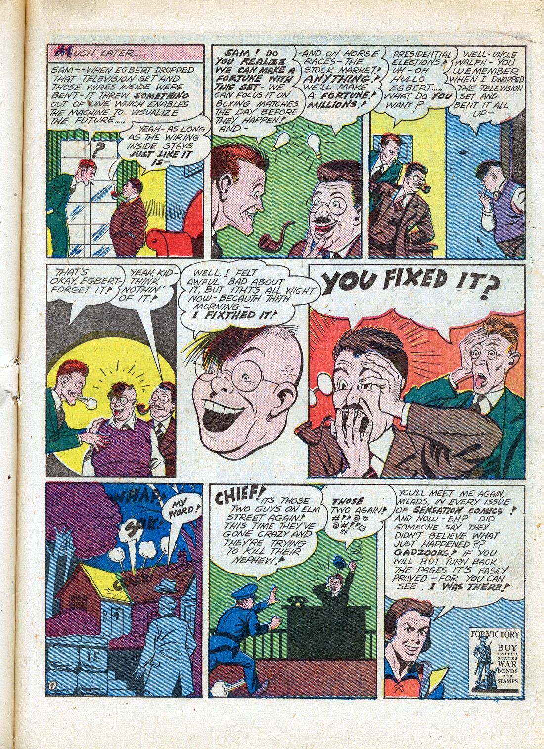 Read online Sensation (Mystery) Comics comic -  Issue #26 - 39