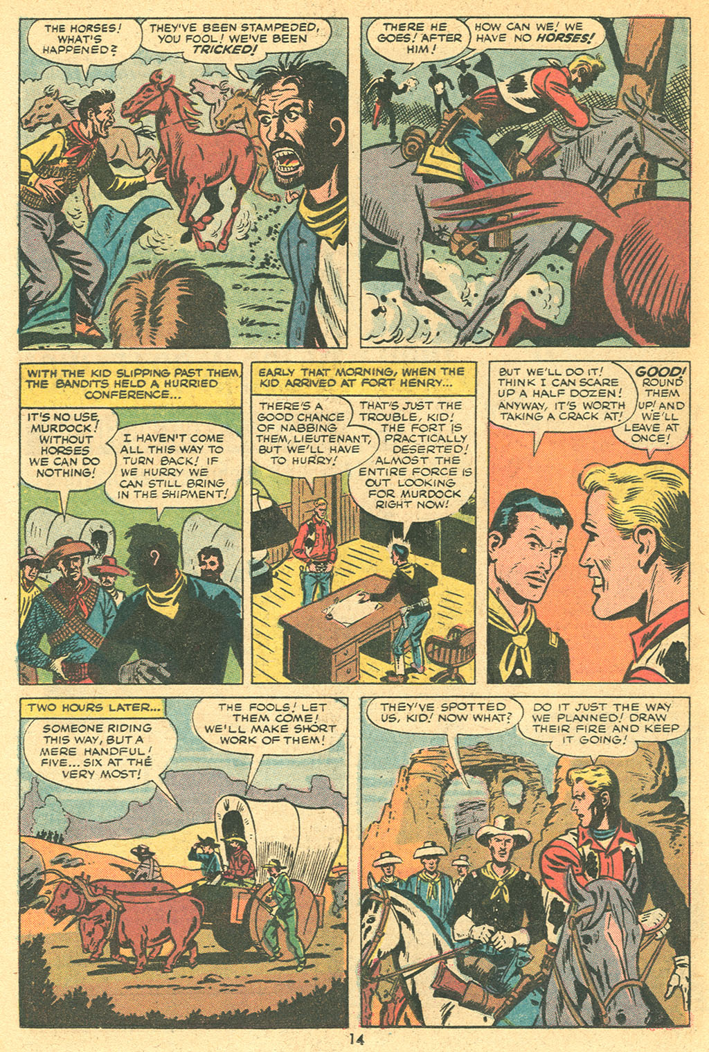 Read online Kid Colt Outlaw comic -  Issue #164 - 15