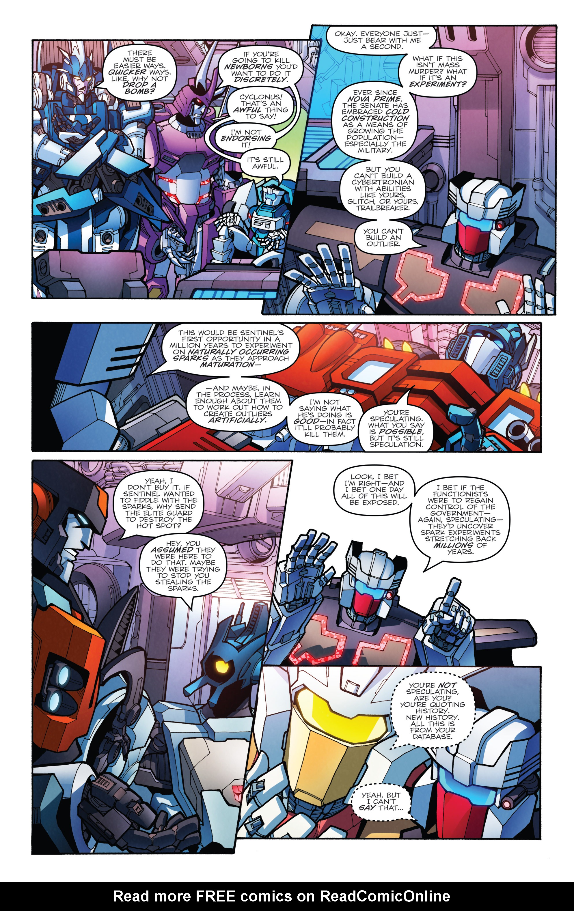 Read online The Transformers: More Than Meets The Eye comic -  Issue #36 - 17