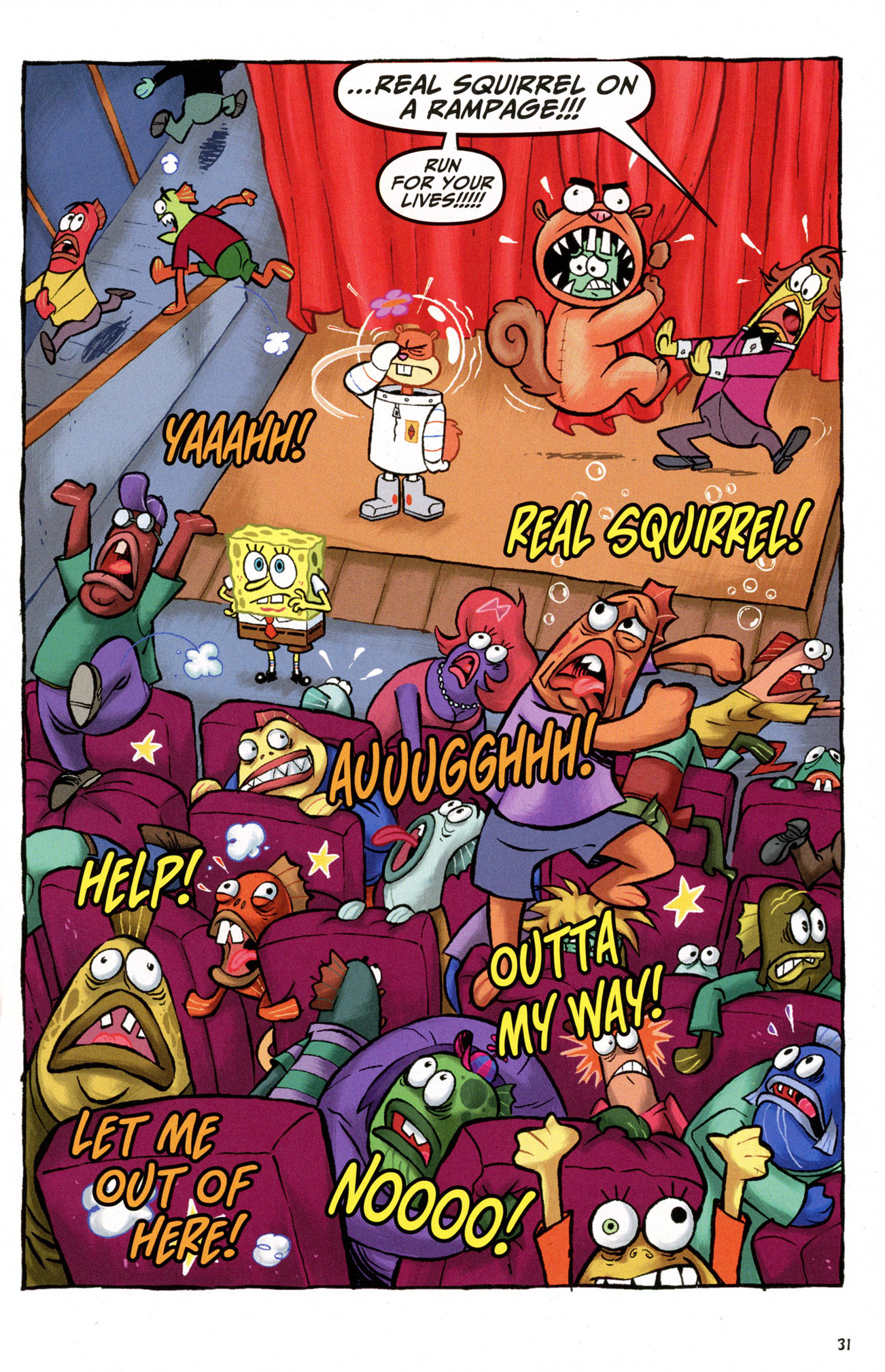 Read online SpongeBob Comics comic -  Issue #21 - 32