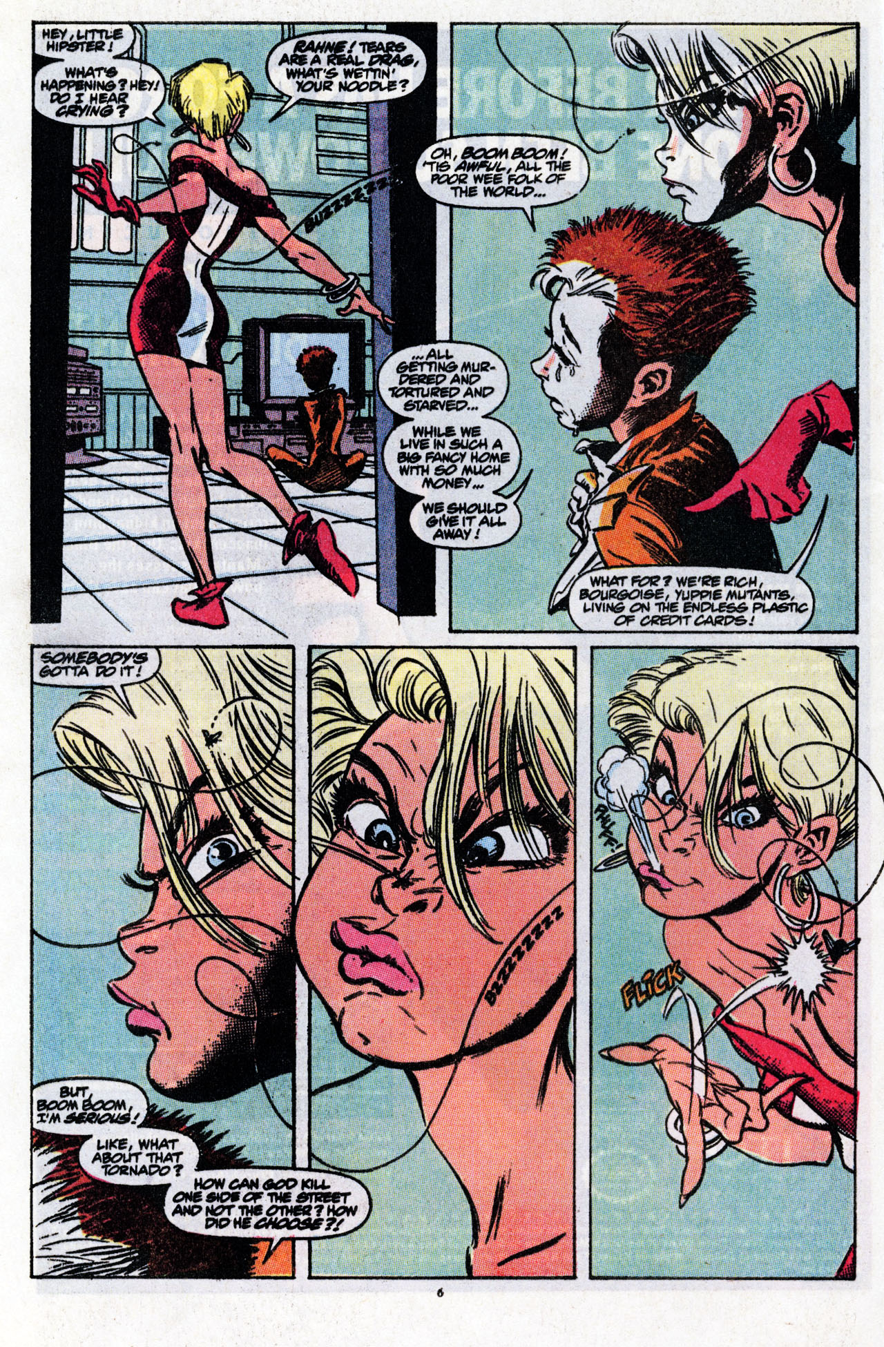 Read online The New Mutants Summer Special comic -  Issue # Full - 8