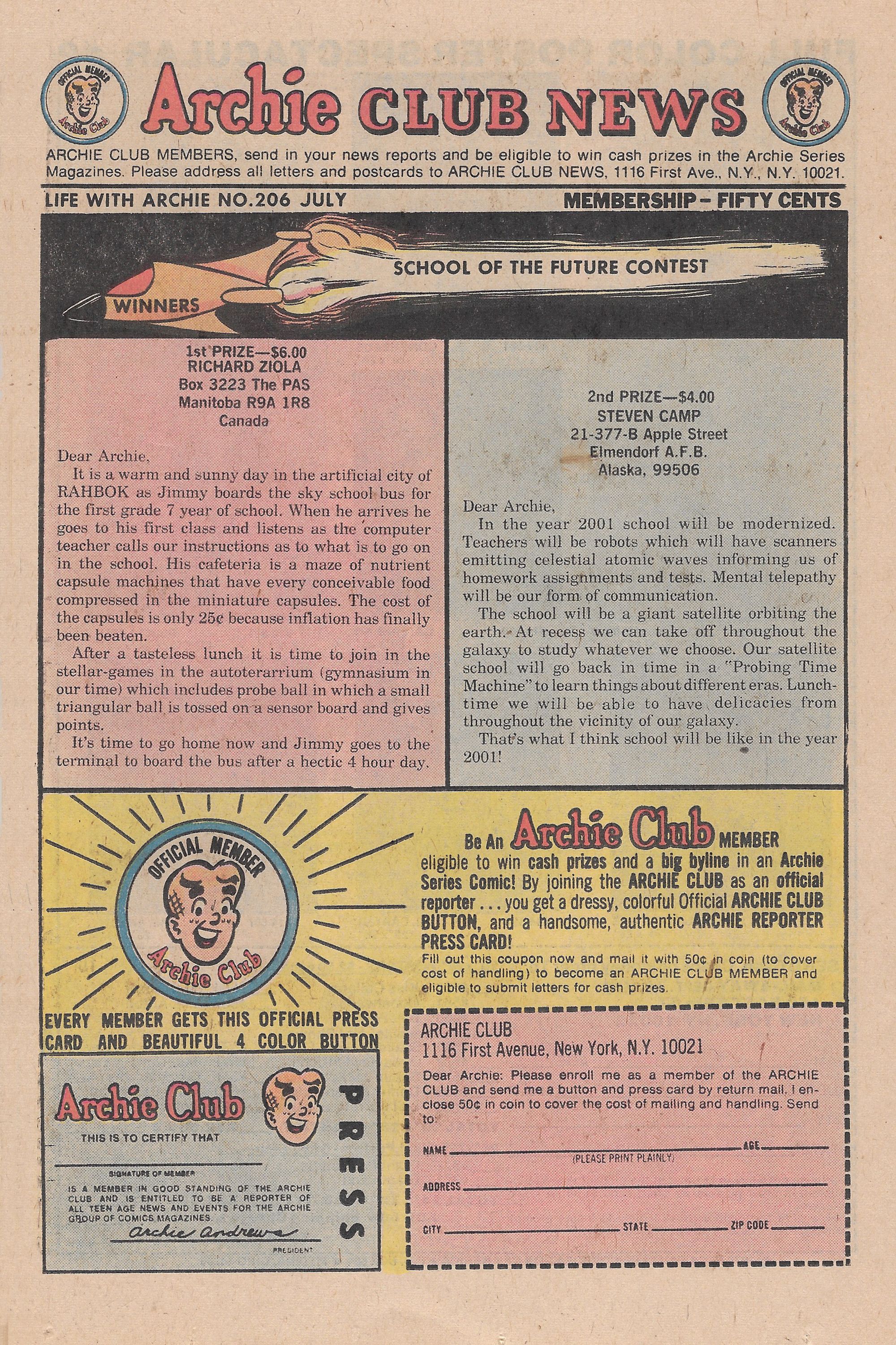 Read online Life With Archie (1958) comic -  Issue #206 - 26