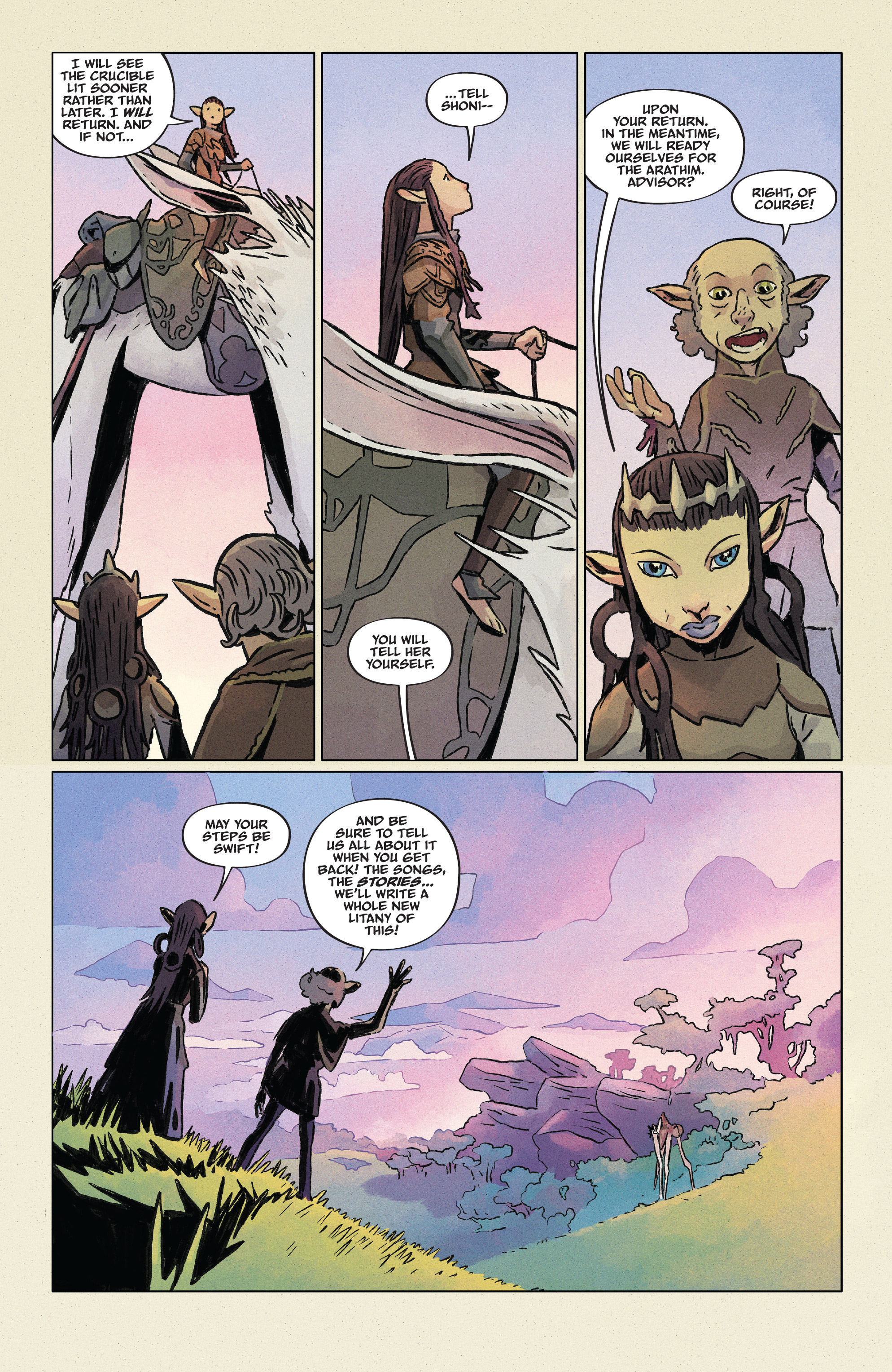 Read online Jim Henson's The Dark Crystal: Age of Resistance comic -  Issue #1 - 22