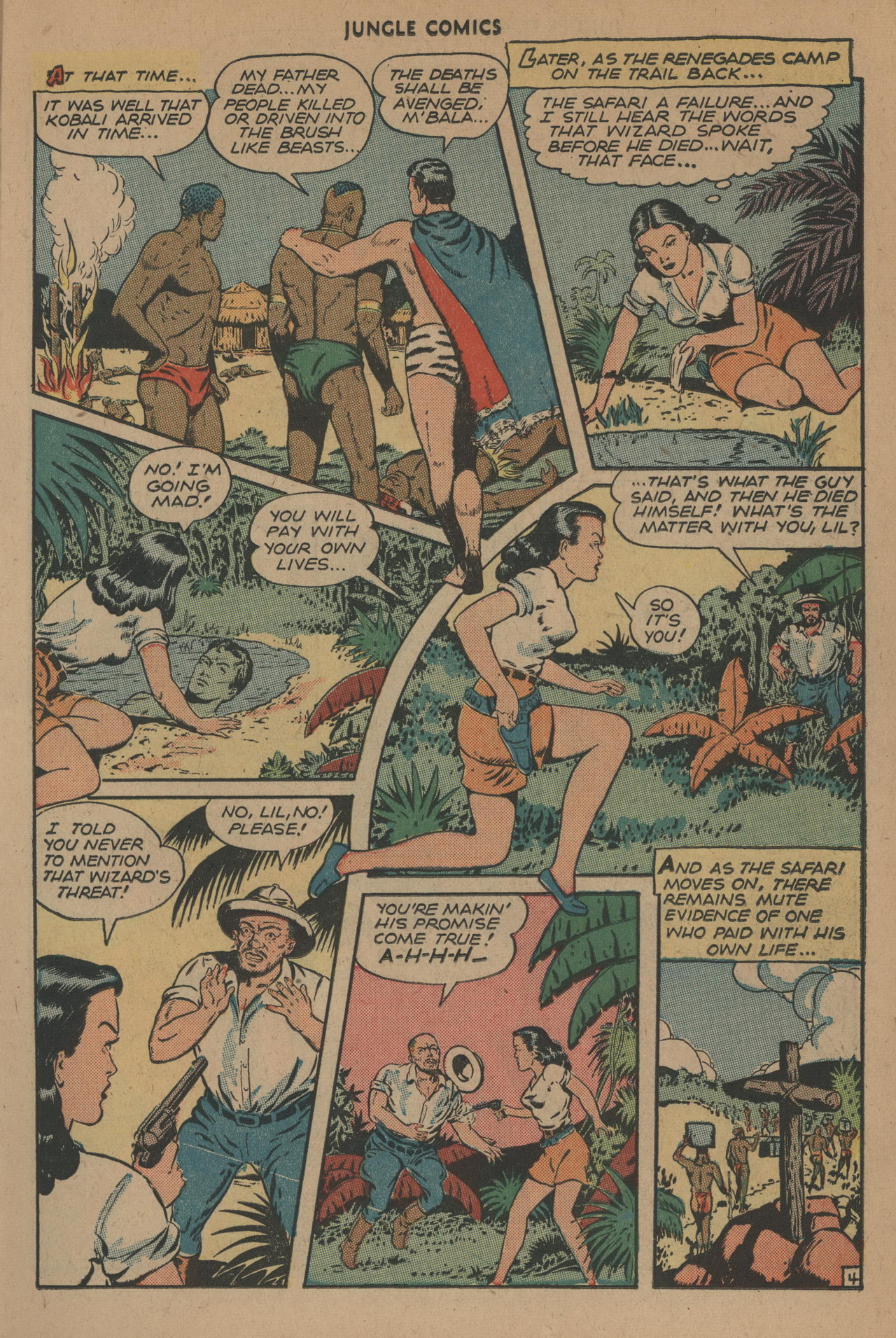 Read online Jungle Comics comic -  Issue #80 - 23