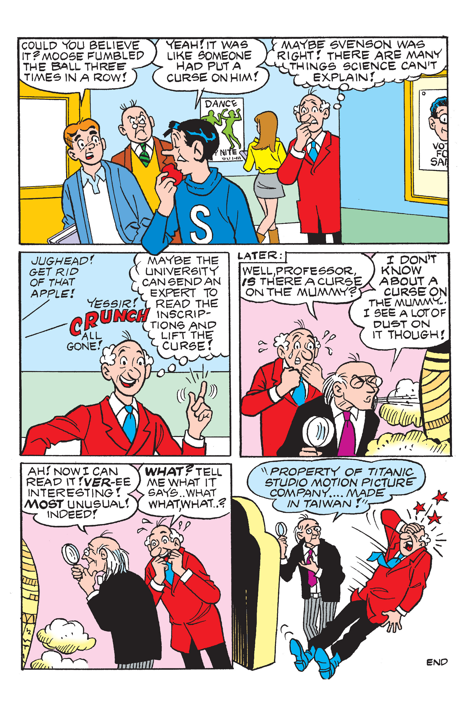Read online Archie & Friends: Faculty Funnies comic -  Issue # TPB - 41