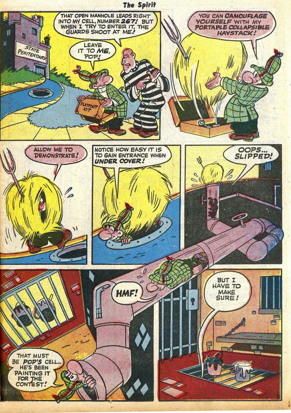 Read online The Spirit (1944) comic -  Issue #14 - 37