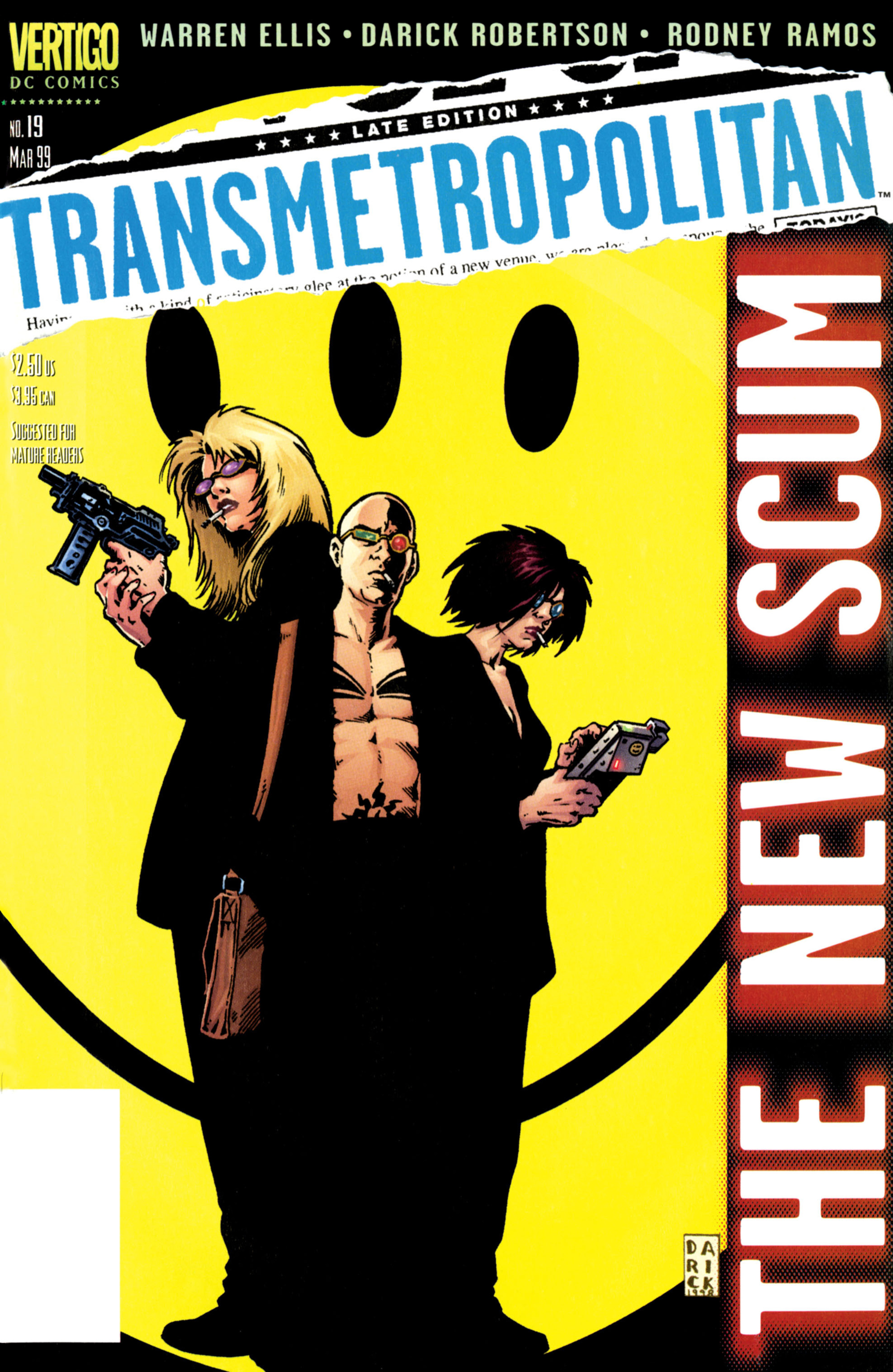 Read online Transmetropolitan comic -  Issue #19 - 1