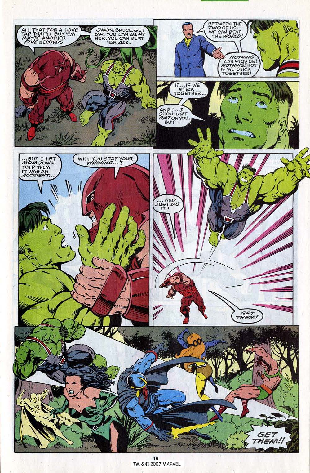 Read online The Incredible Hulk (1968) comic -  Issue #404 - 21